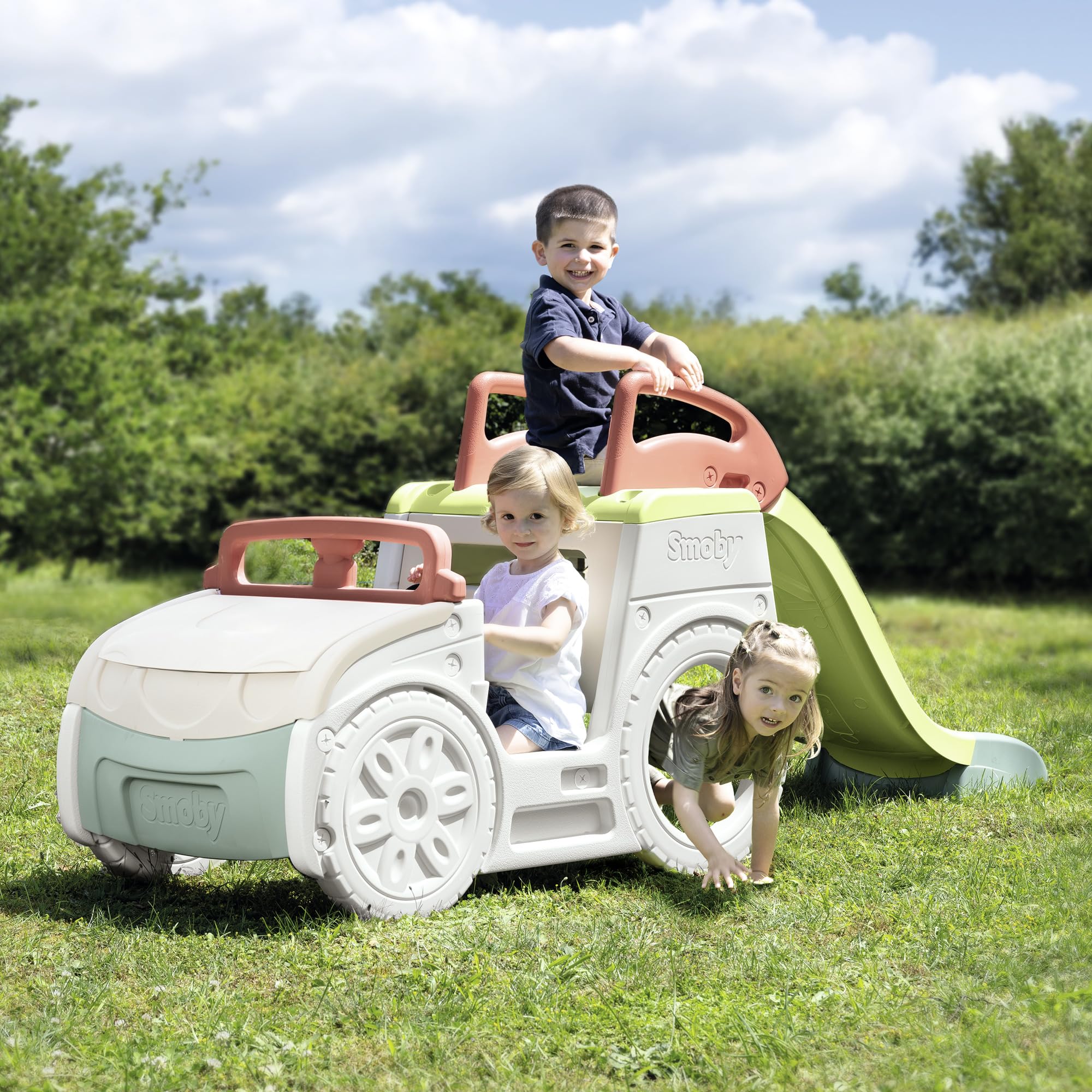 smoby-life-adventure-car-spielauto-rutsche-sandkasten-recycelt image 2