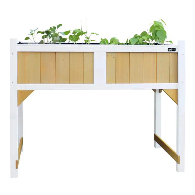 axi-classic-hochbeet-holz-braun-wei-120x54x90-cm-auf-stelzen image 1