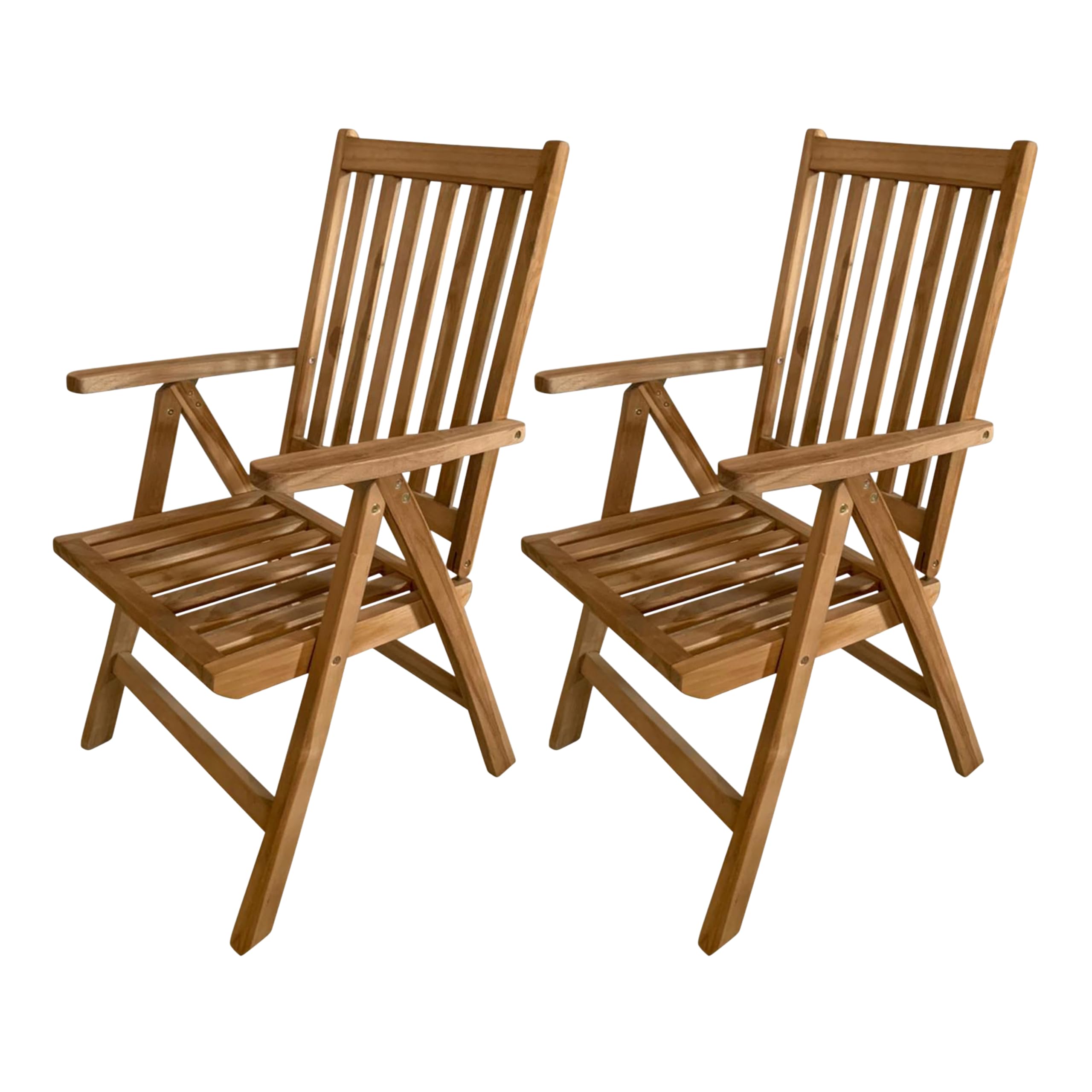 axi-nuria-gartenstuhl-verstellbar-2er-set-teak-klappbar image 1