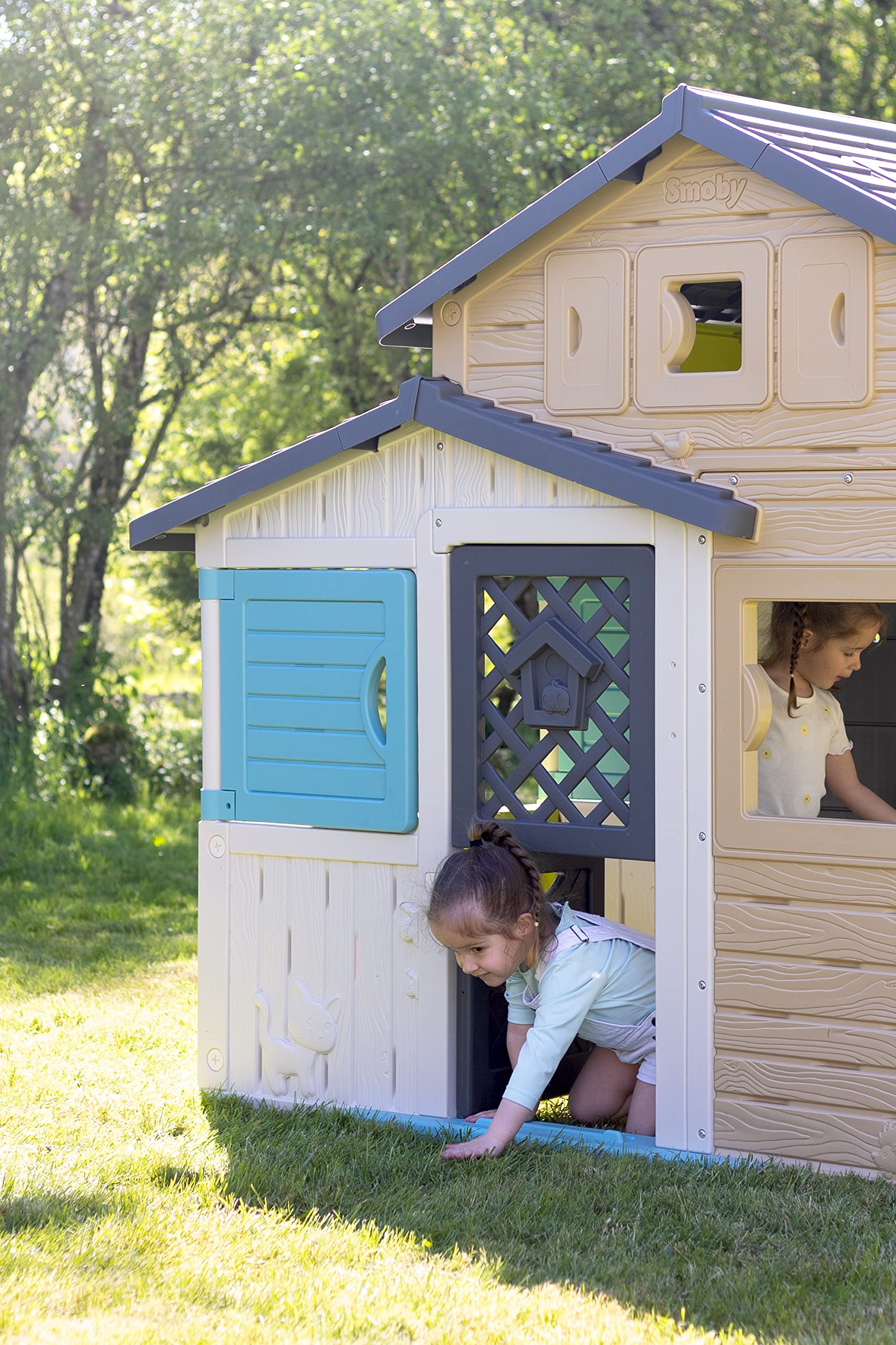 smoby-life-friends-haus-evo-gartenhaus-kunststoff-mit-briefkasten image 5