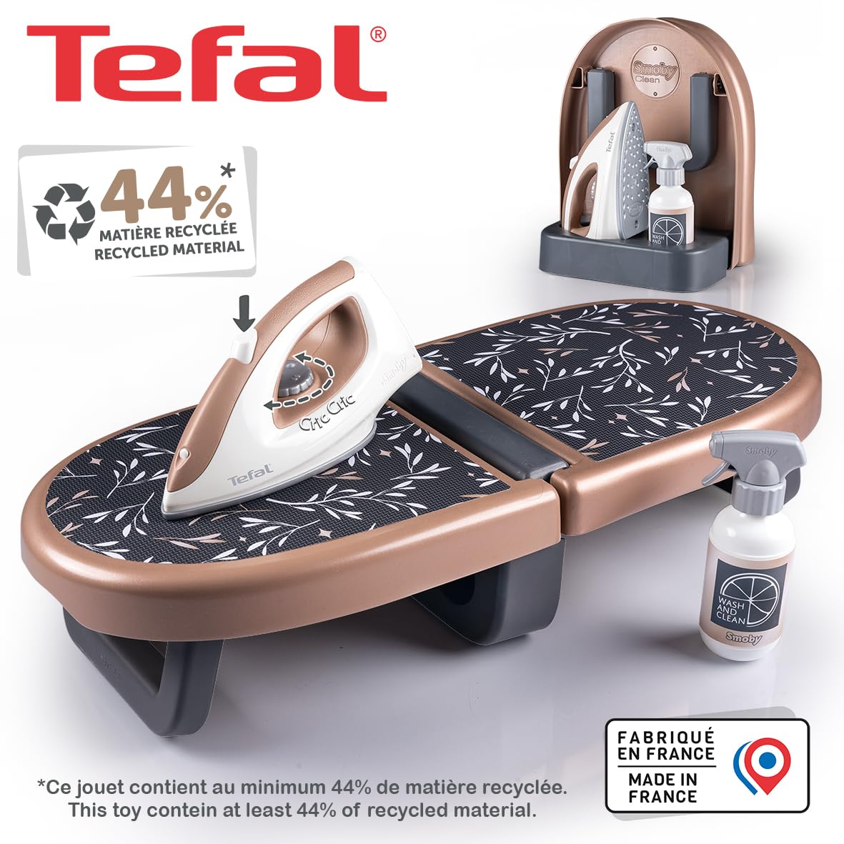 smoby-tefal-b-gelbrett-kinder-mit-b-geleisen-ab-3-jahren image 2