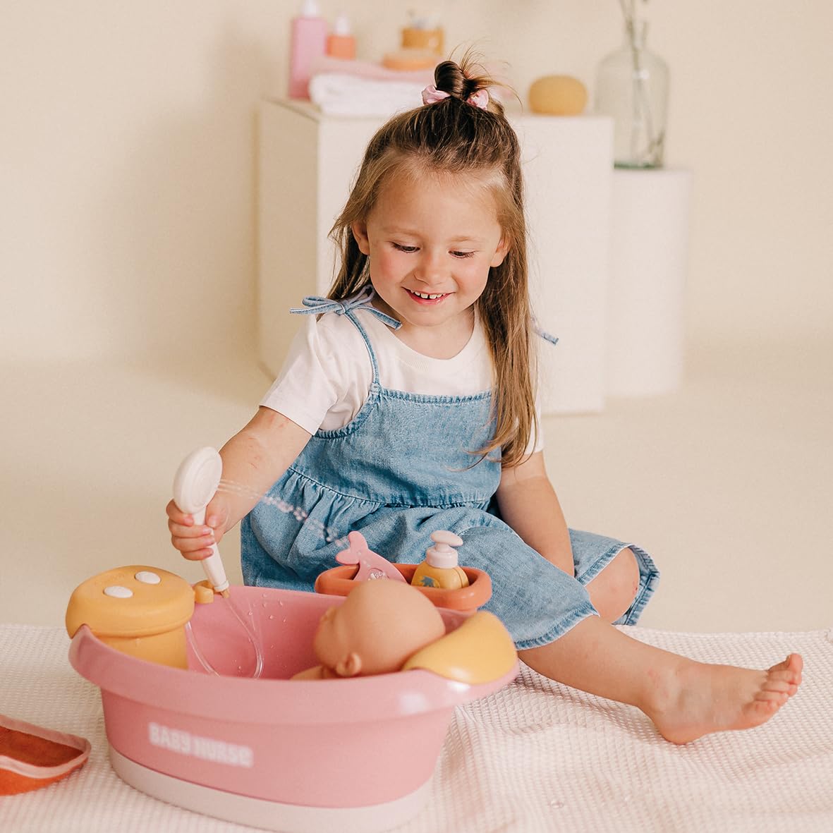 smoby-baby-nurse-puppen-badewanne-mit-led-f-r-puppen-bis-42-cm image 6