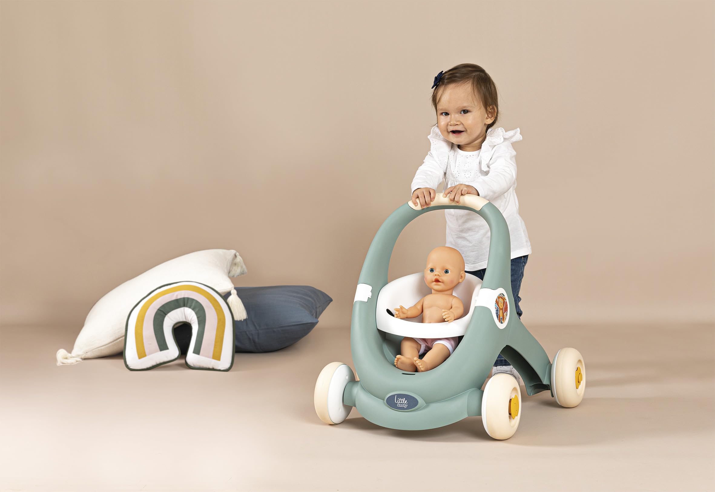 smoby-little-smoby-lauflernwagen-3-in-1-ab-1-jahr-mit-board image 5