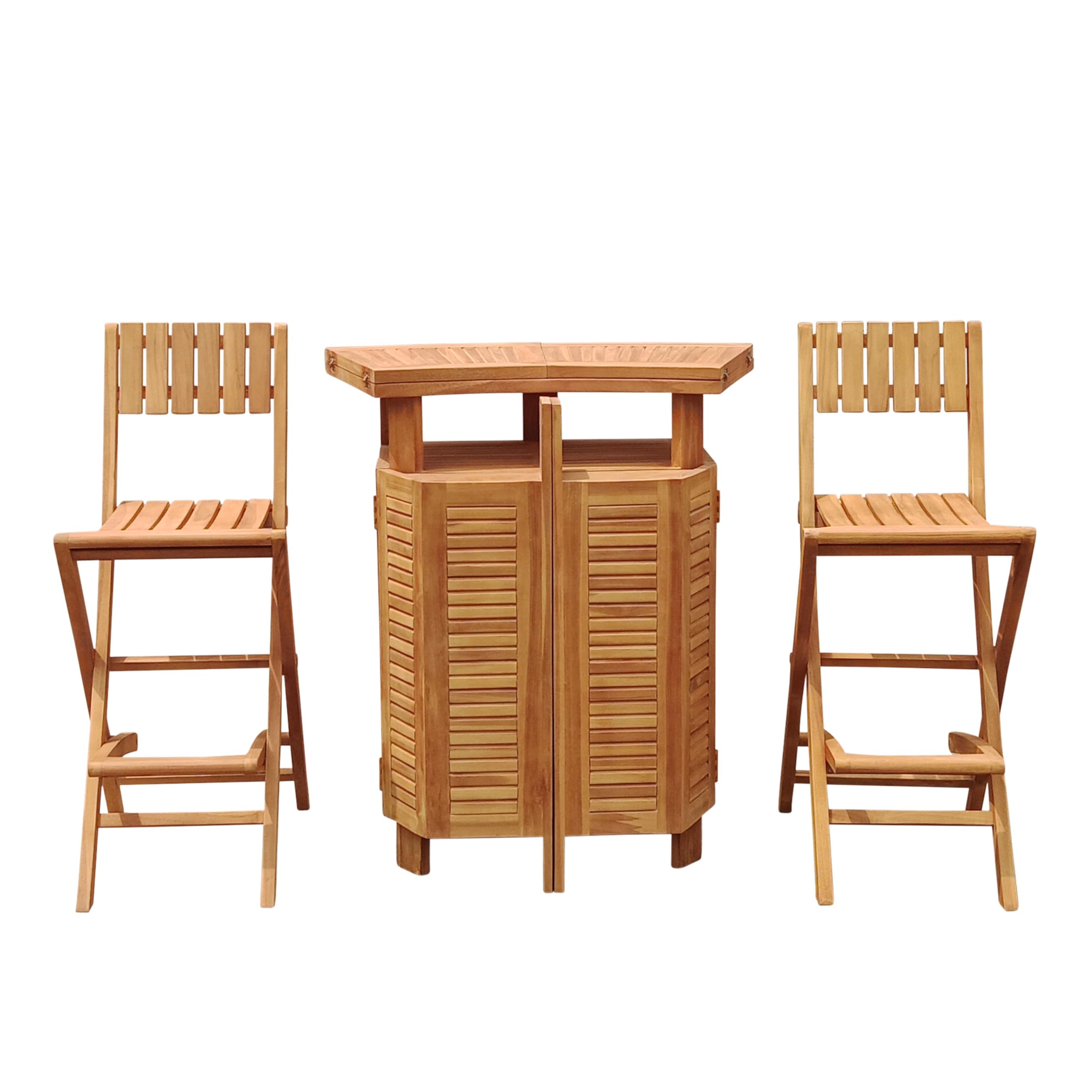 axi-bruno-gartenbar-teak-mit-2-barhockern-klappbar-stauraum image 2