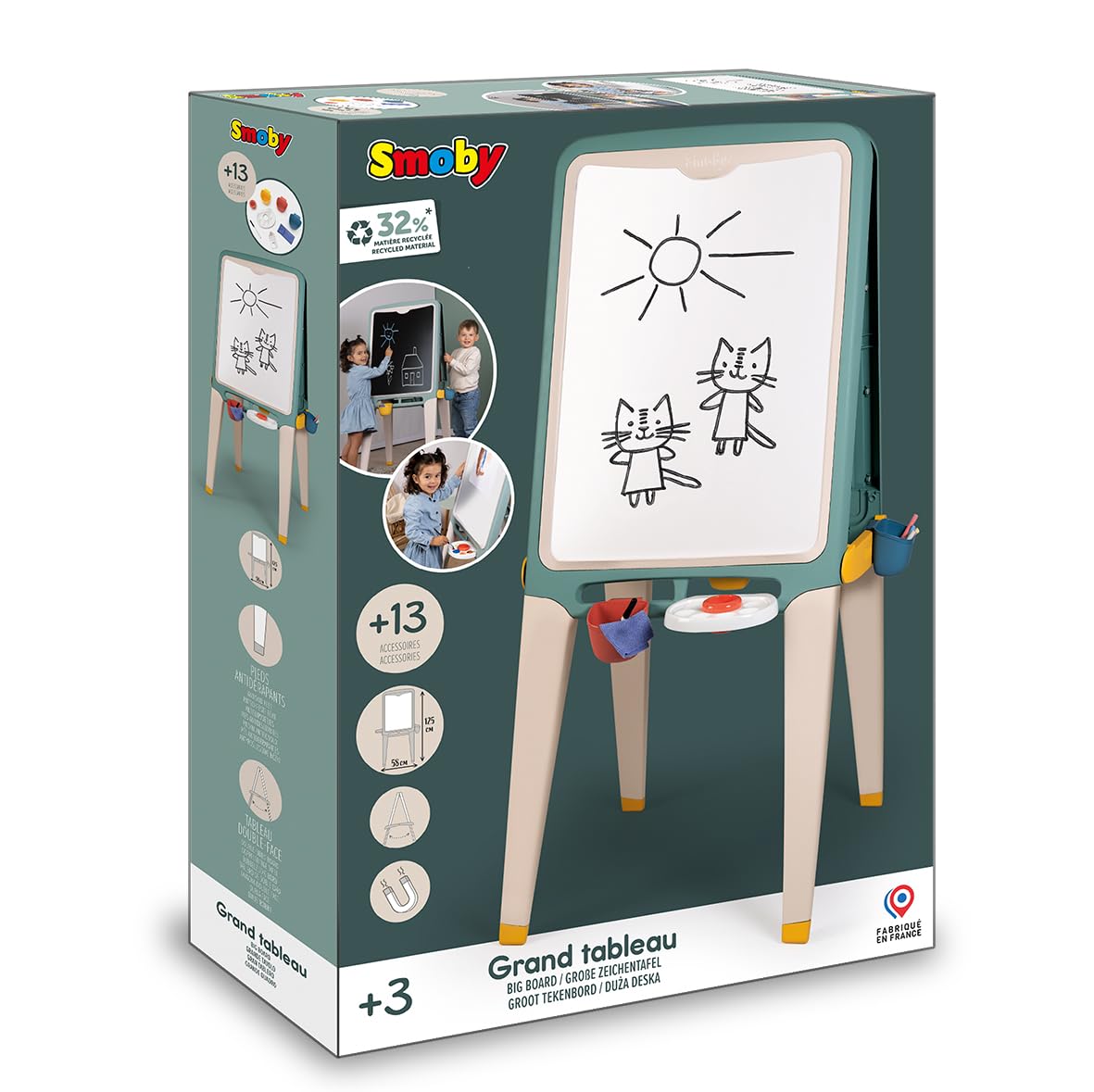 smoby-life-kreativtafel-maltafel-doppelseitig-13-teilig-ab-3-j image 7