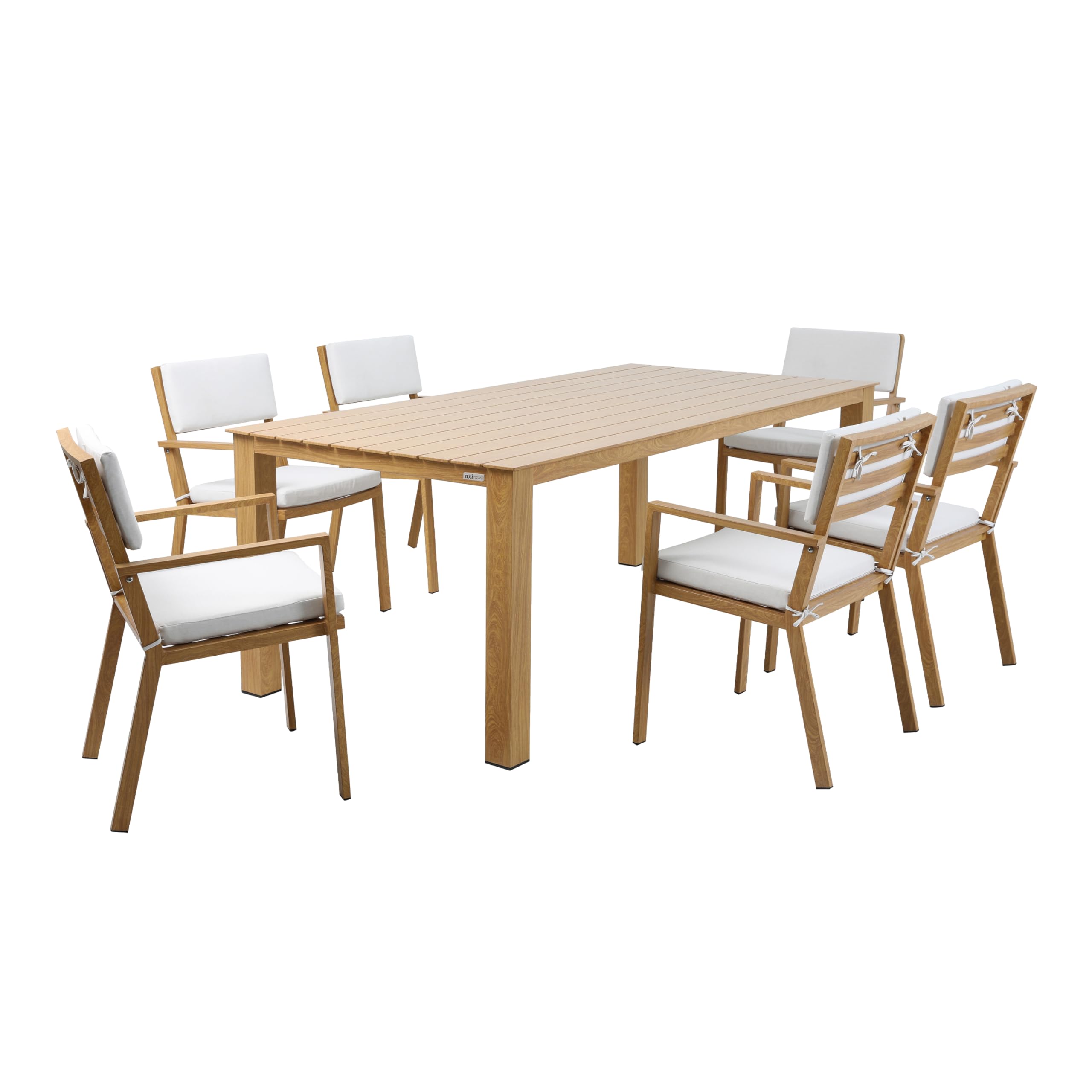 axi-jada-gartenset-7-teilig-aluminium-holzoptik-f-r-6-personen image 2