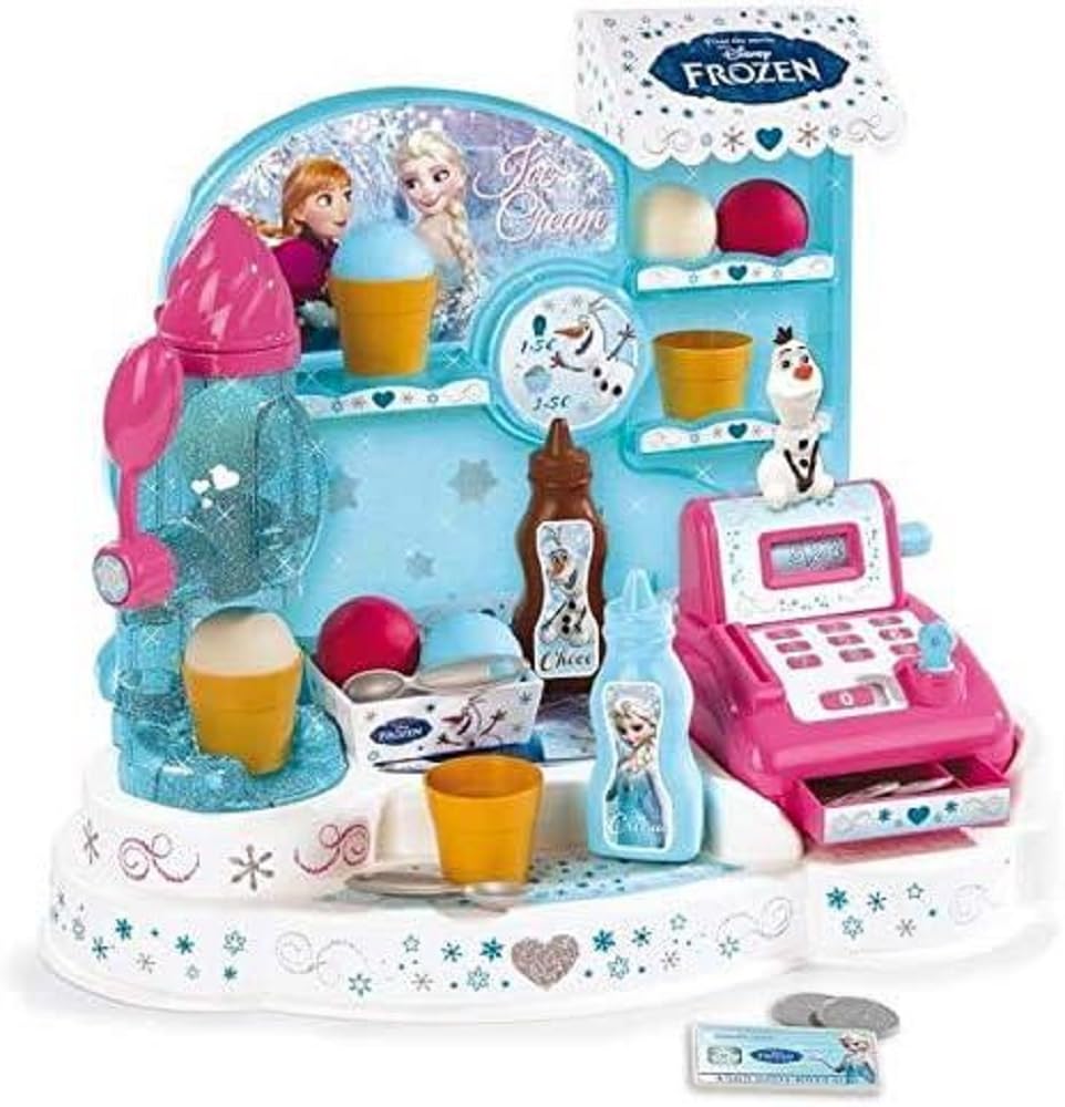 smoby-disney-frozen-eis-shop-eismaschine-ab-3-jahren-mit-kasse image 1