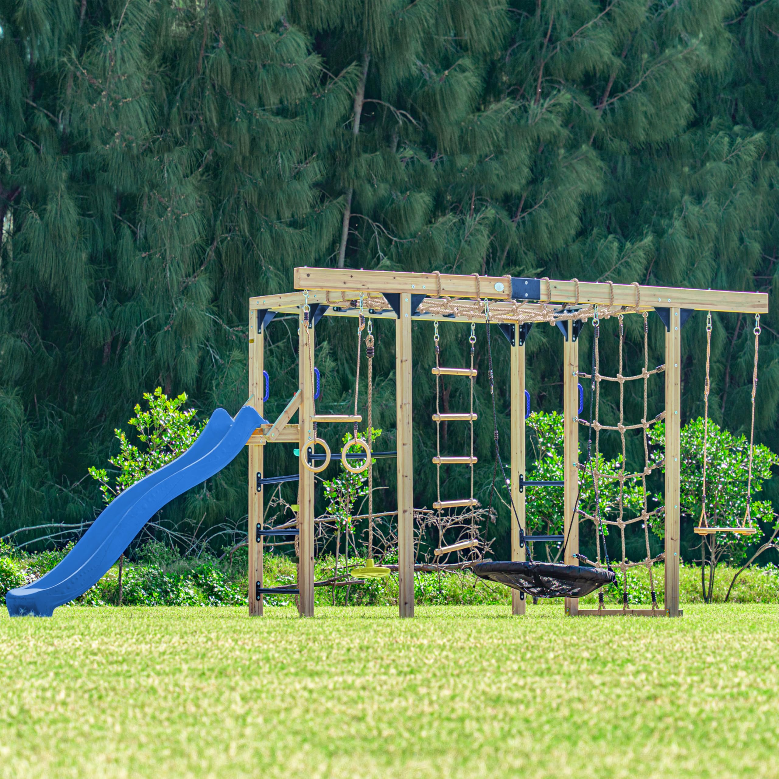 axi-boris-kletterger-st-holz-blau-mit-rutsche-220-cm image 6