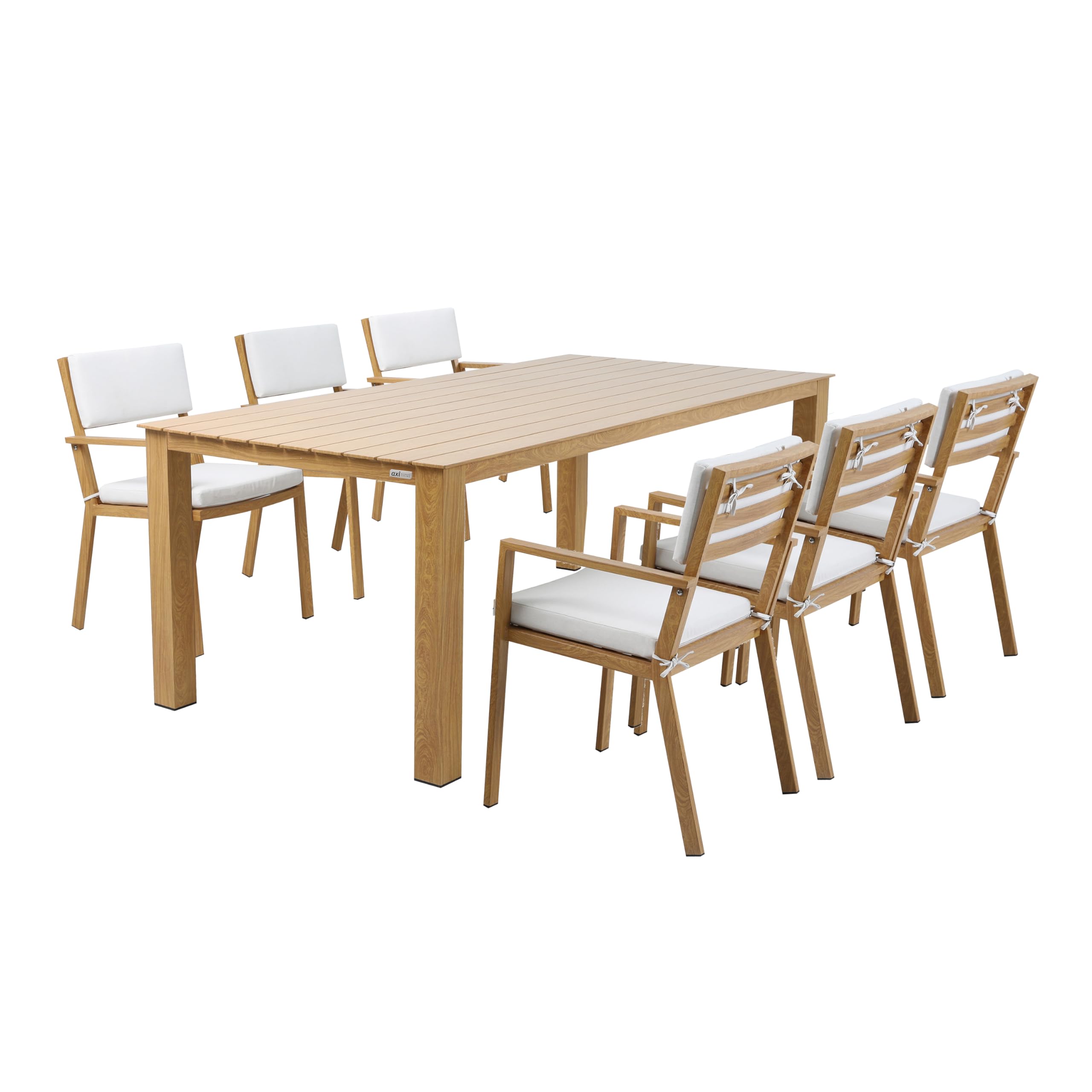 axi-jada-gartenset-7-teilig-aluminium-holzoptik-f-r-6-personen image 1