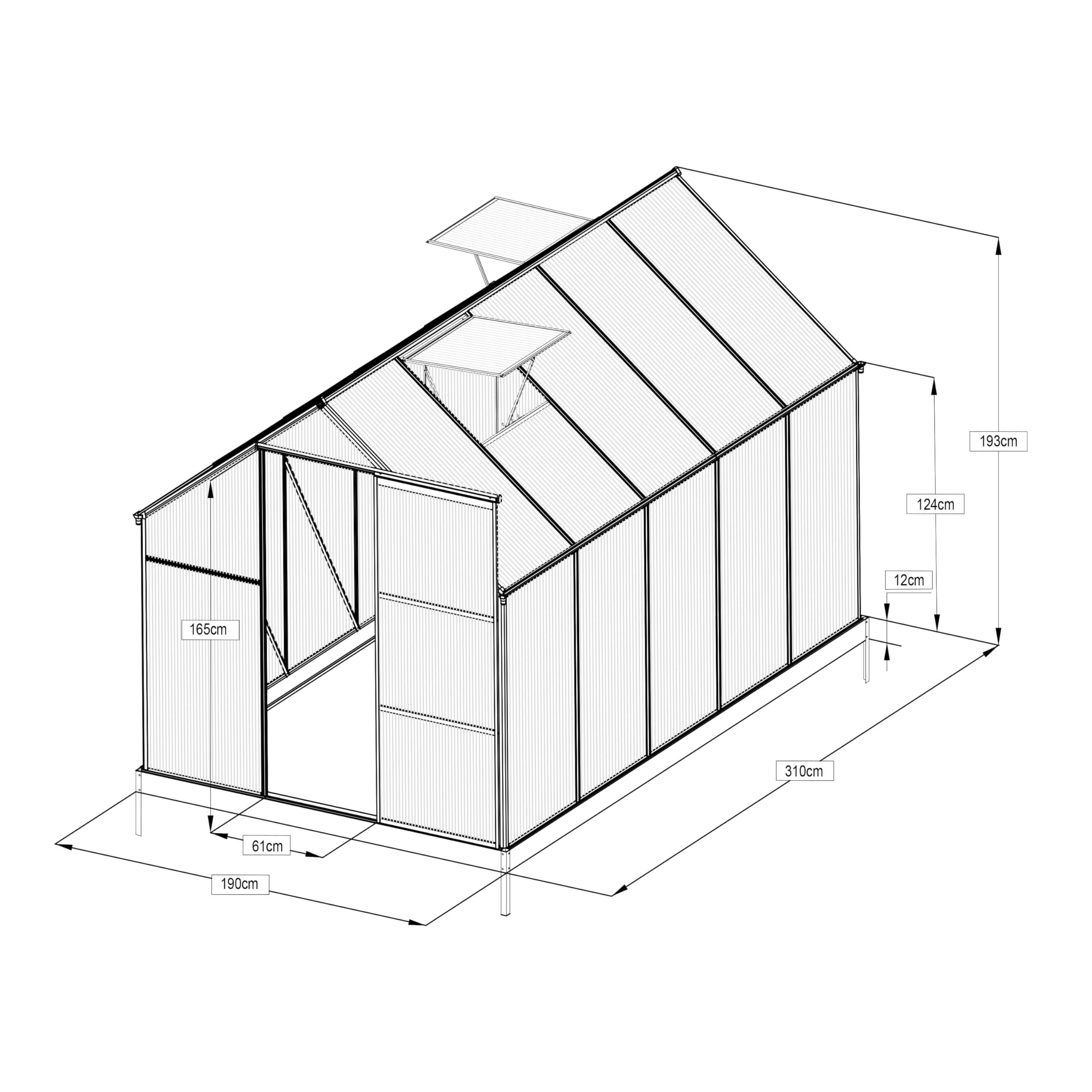 axi-simon-gew-chshaus-schwarz-310x190-cm-aluminium-polycarbonat image 4
