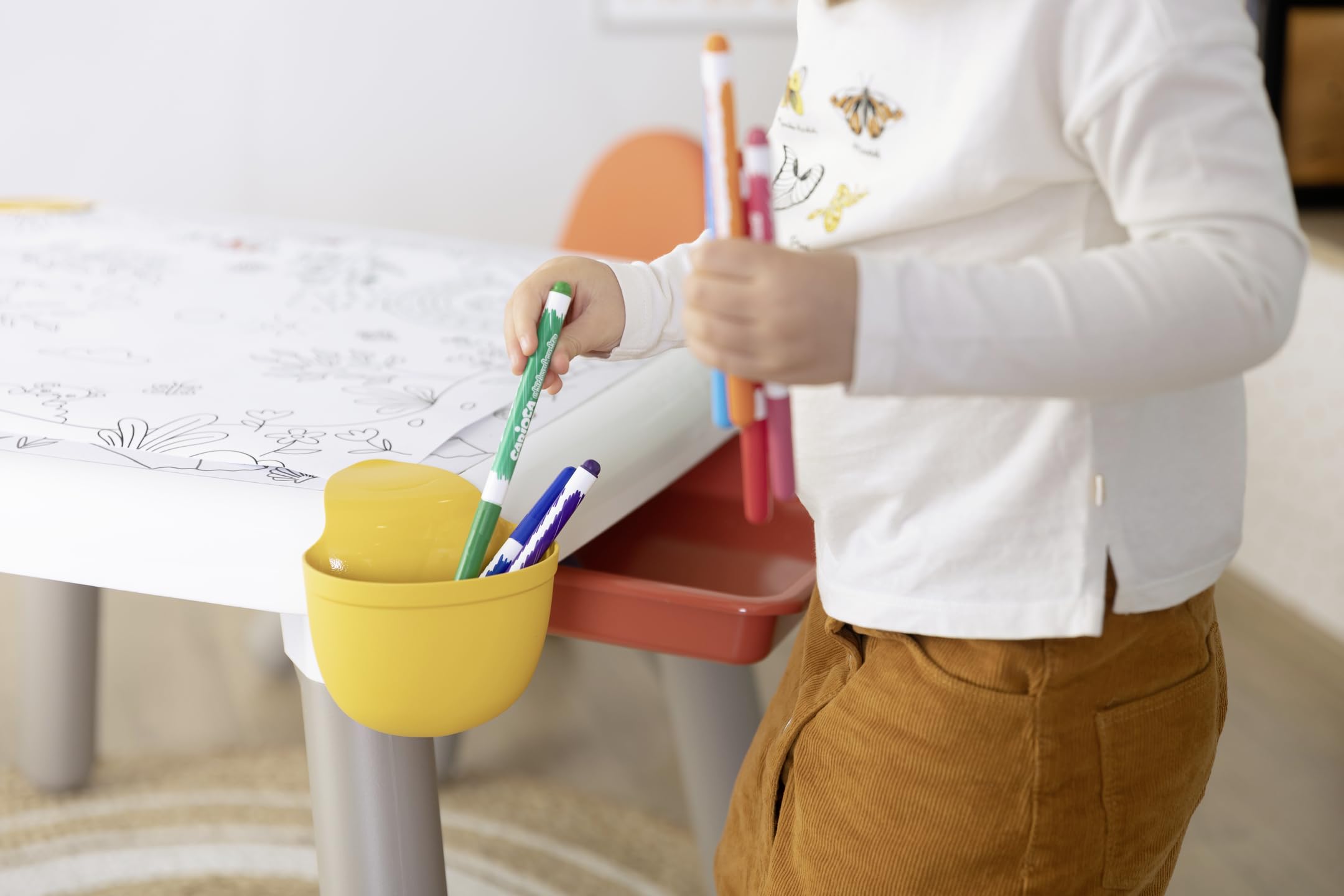smoby-life-kid-kreativtisch-kindertisch-mit-schublade-ab-2-jahre image 7