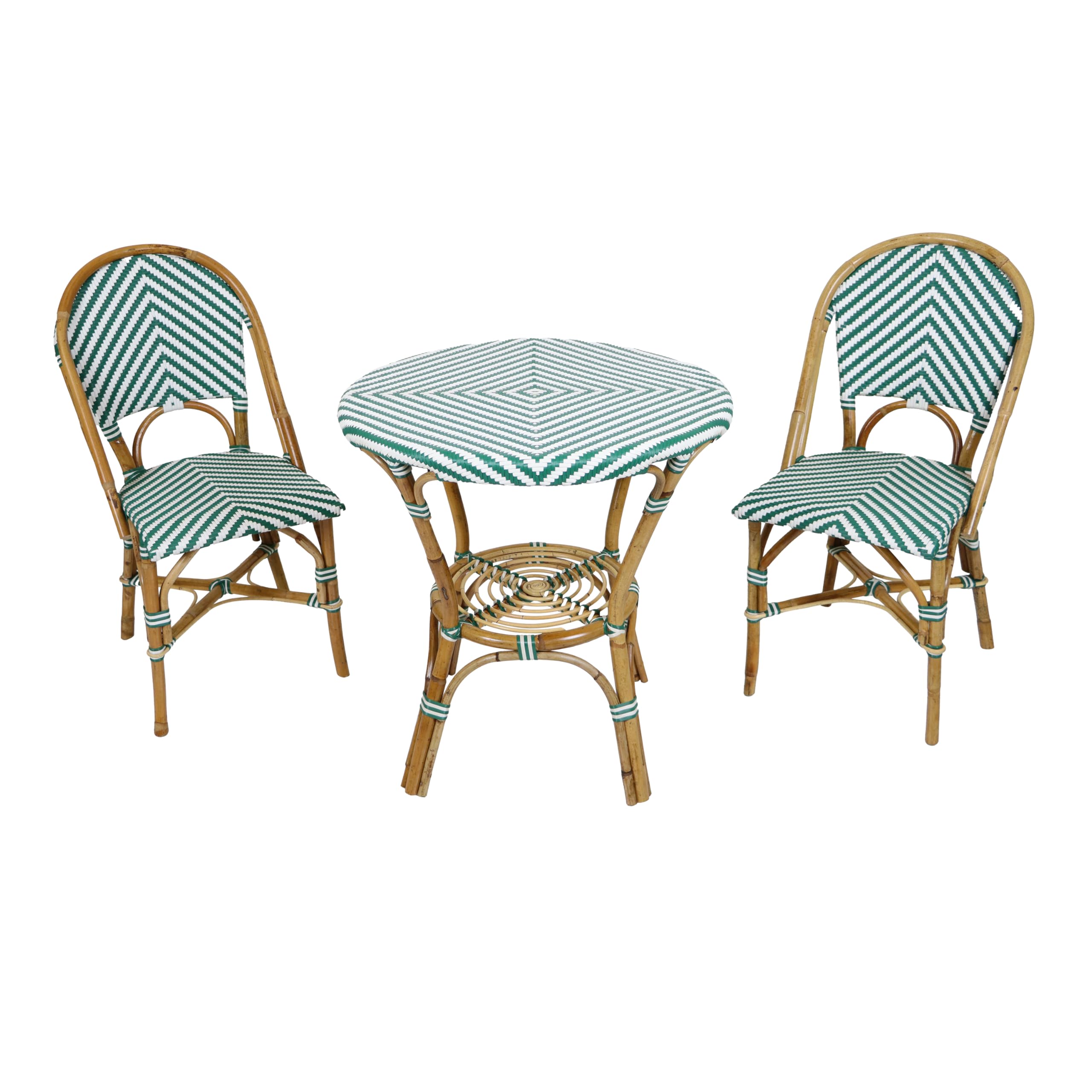 axi-jacqueline-bistroset-rattan-gr-n-wei-3-teilig image 1