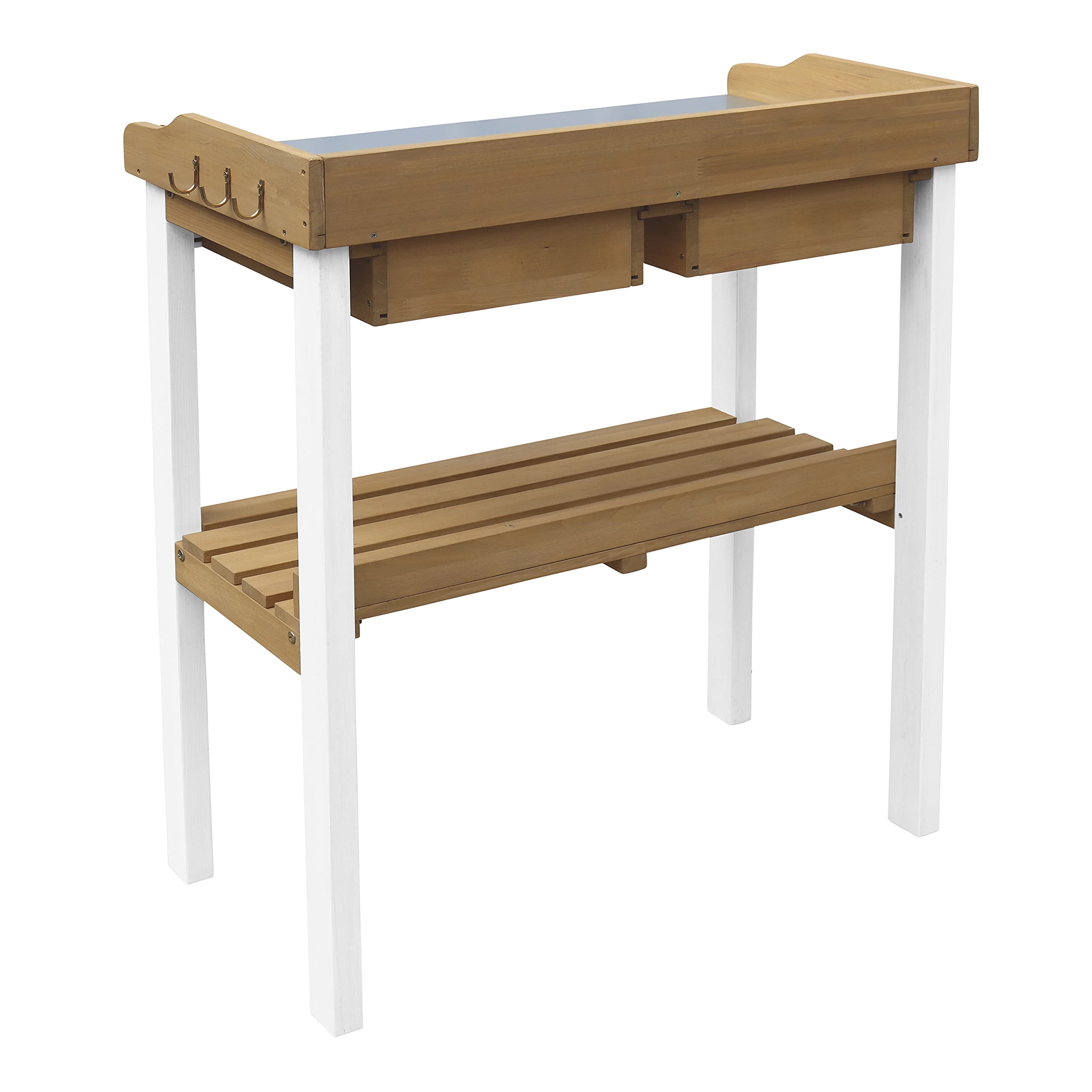 axi-pflanztisch-g-rtnertisch-holz-zink-2-schubladen-braun-wei image 8