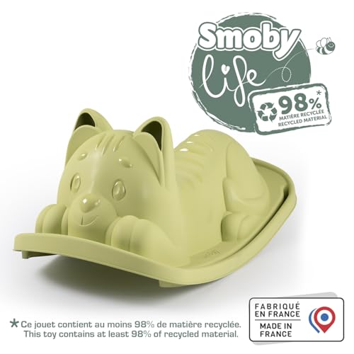 smoby-life-wippe-gr-ne-katze-schaukel-ab-18-monaten image 8