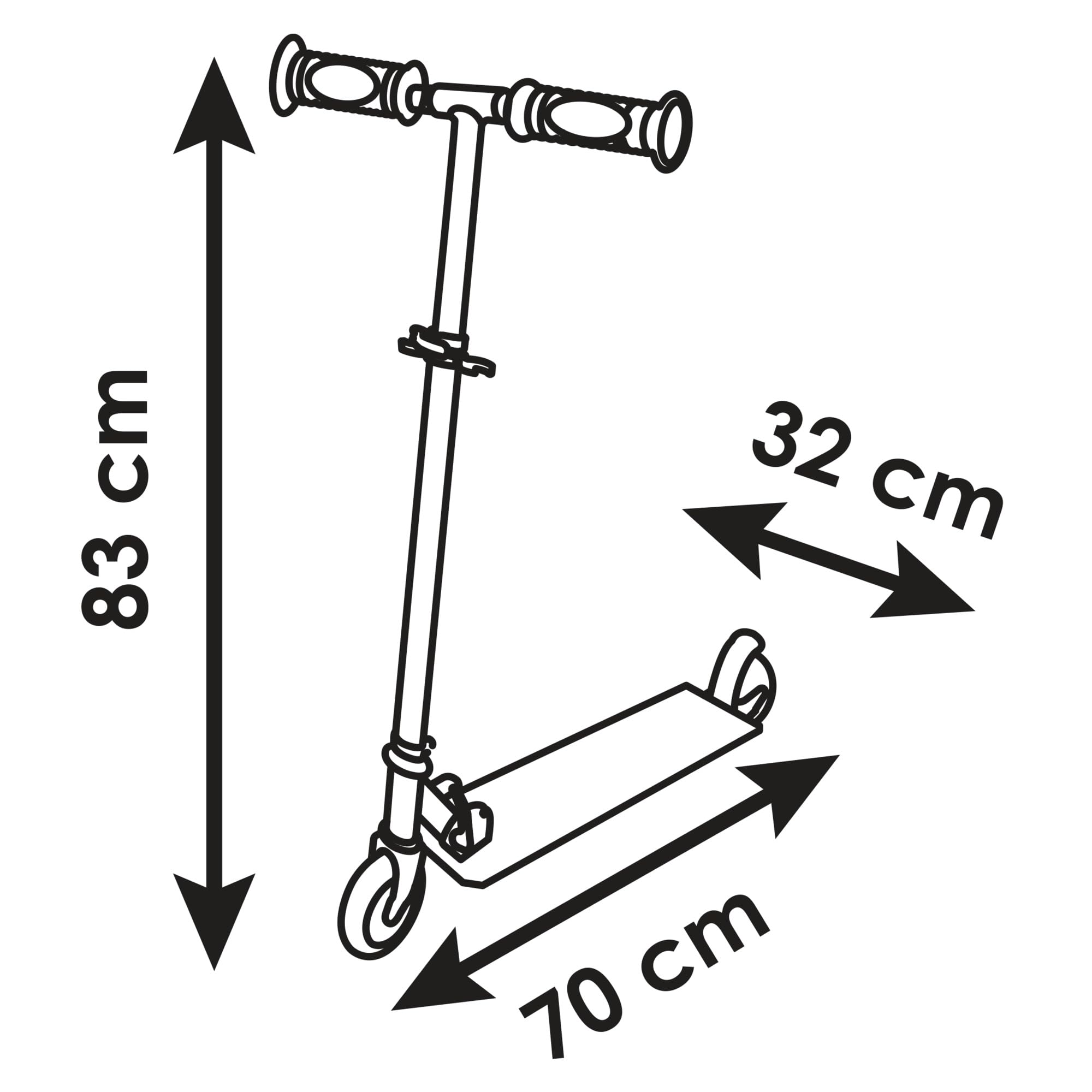 smoby-disney-cars-klapproller-scooter-2-r-drig-verstellbar image 6