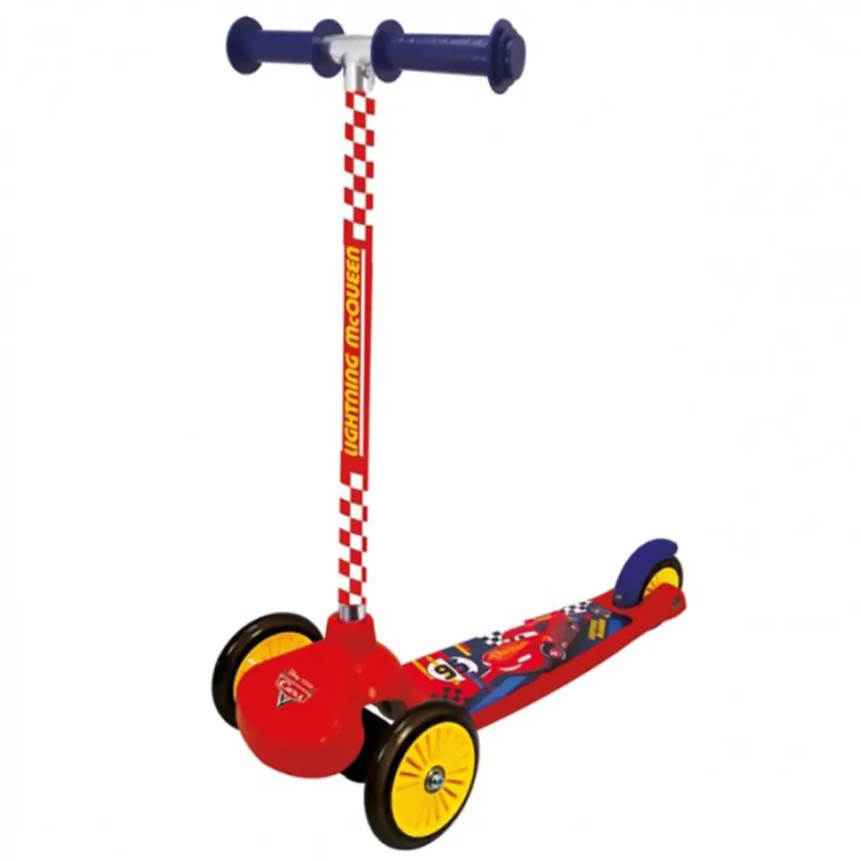 smoby-disney-cars-twist-scooter-roller-mit-bremse-ab-3-jahren image 1