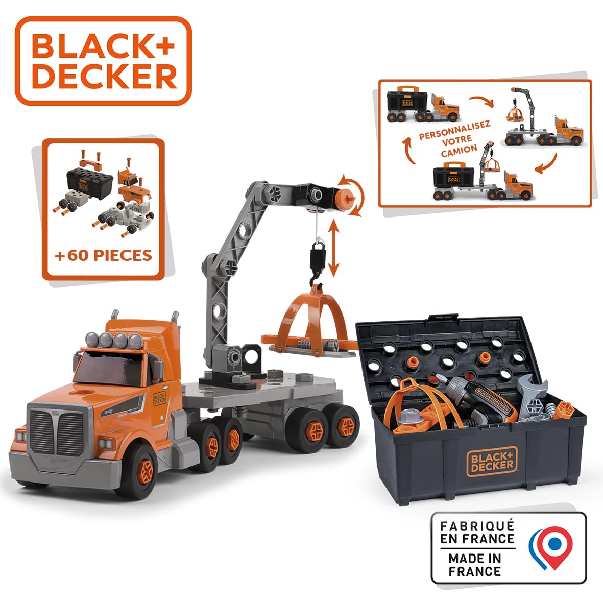 smoby-black-decker-truck-werkzeugbox-60-teilig-ab-3-jahren image 3