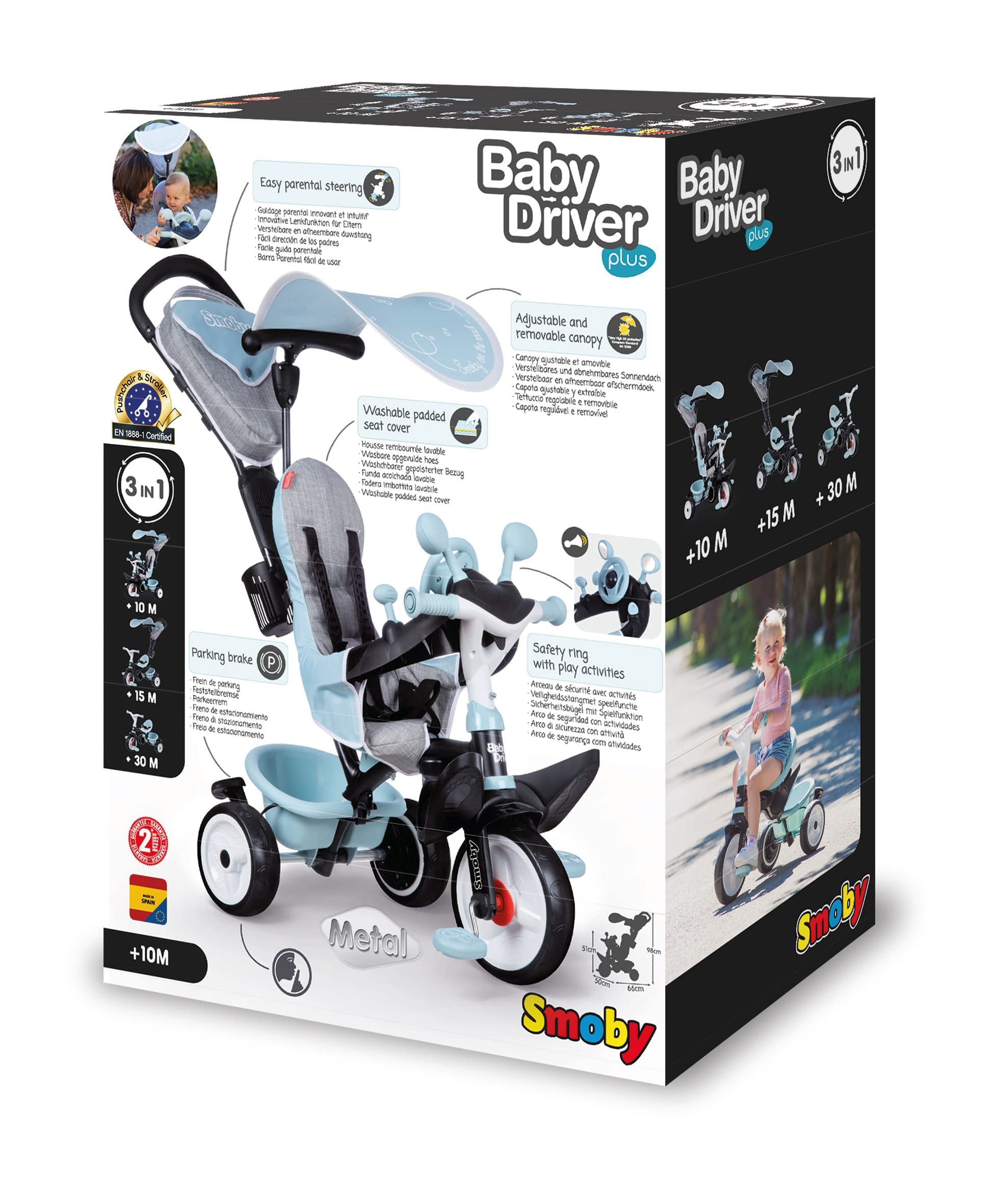 smoby-life-baby-driver-plus-dreirad-3-in-1-blau-10-monate image 4