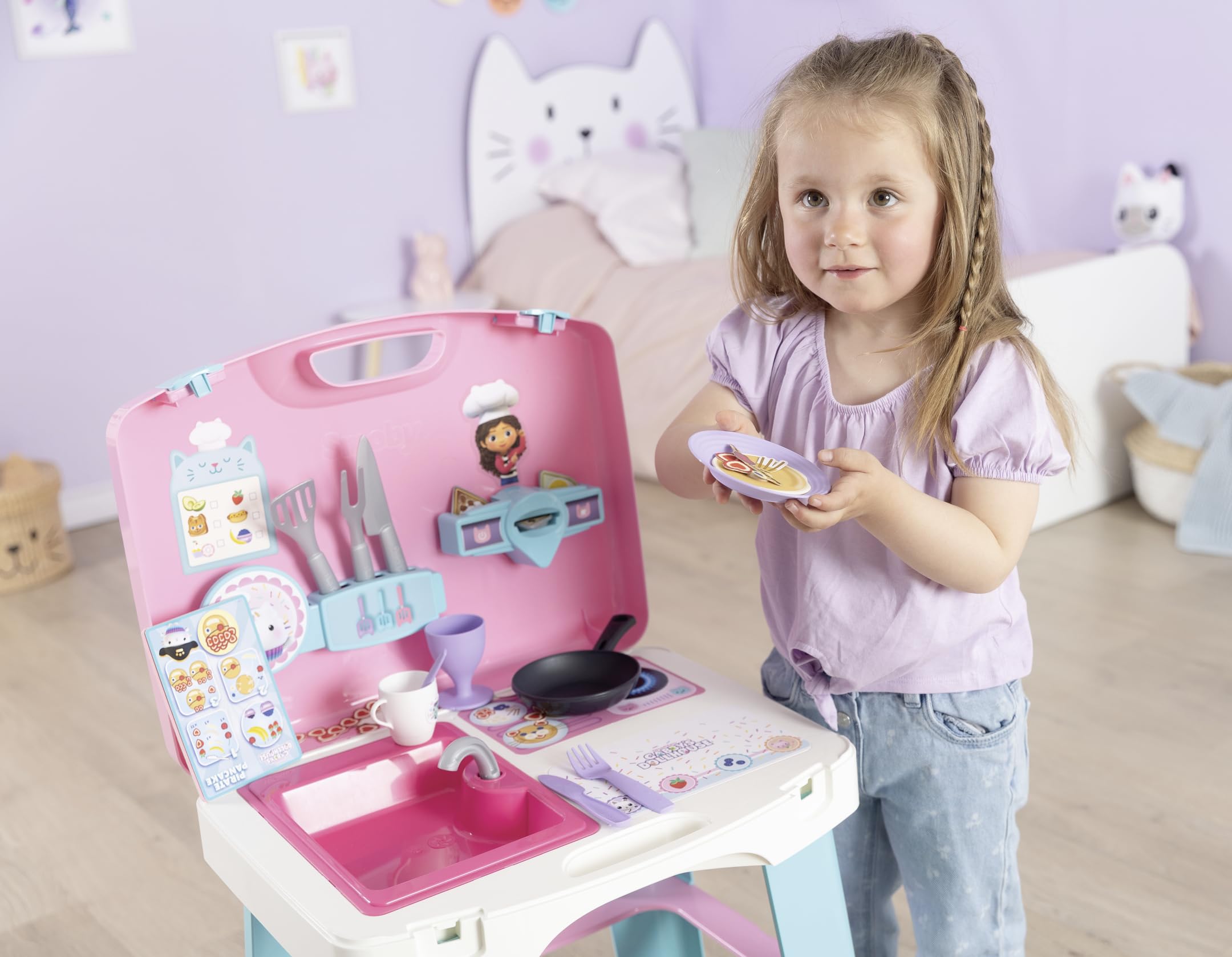 smoby-gabby-s-dollhouse-mobile-spielk-che-k-che-ab-3-jahren image 3