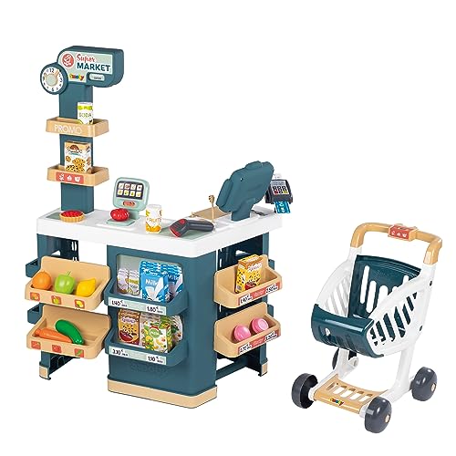 smoby-supermarkt-spielzeug-mit-einkaufswagen-f-r-kinder image 8
