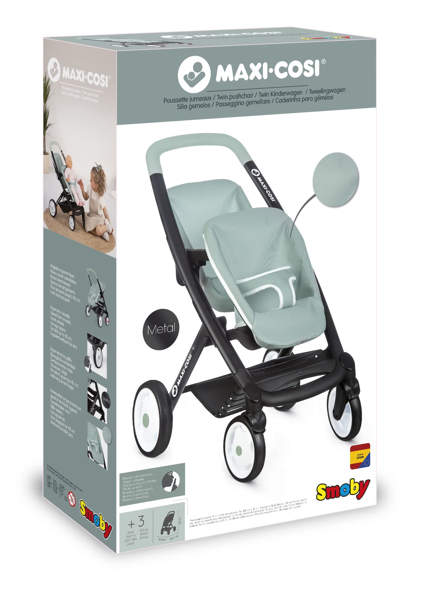smoby-maxi-cosi-zwillings-puppenwagen-sportwagen-f-r-42-cm-puppen image 6