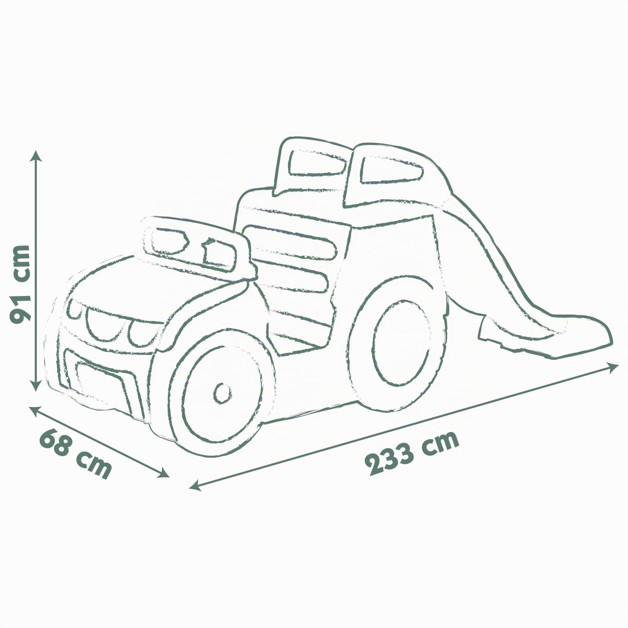 smoby-life-adventure-car-spielauto-rutsche-sandkasten-recycelt image 6