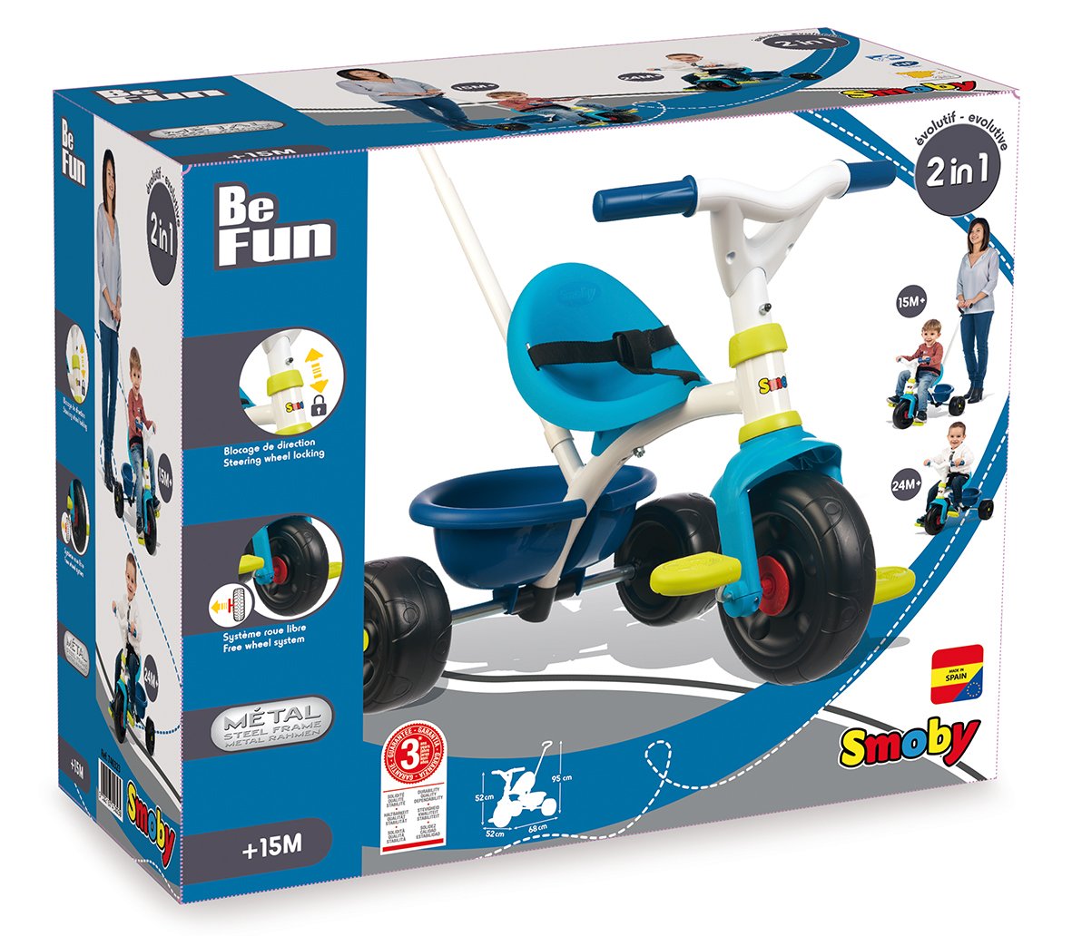 smoby-life-be-fun-dreirad-blau-mit-schubstange-ab-15-monaten image 7