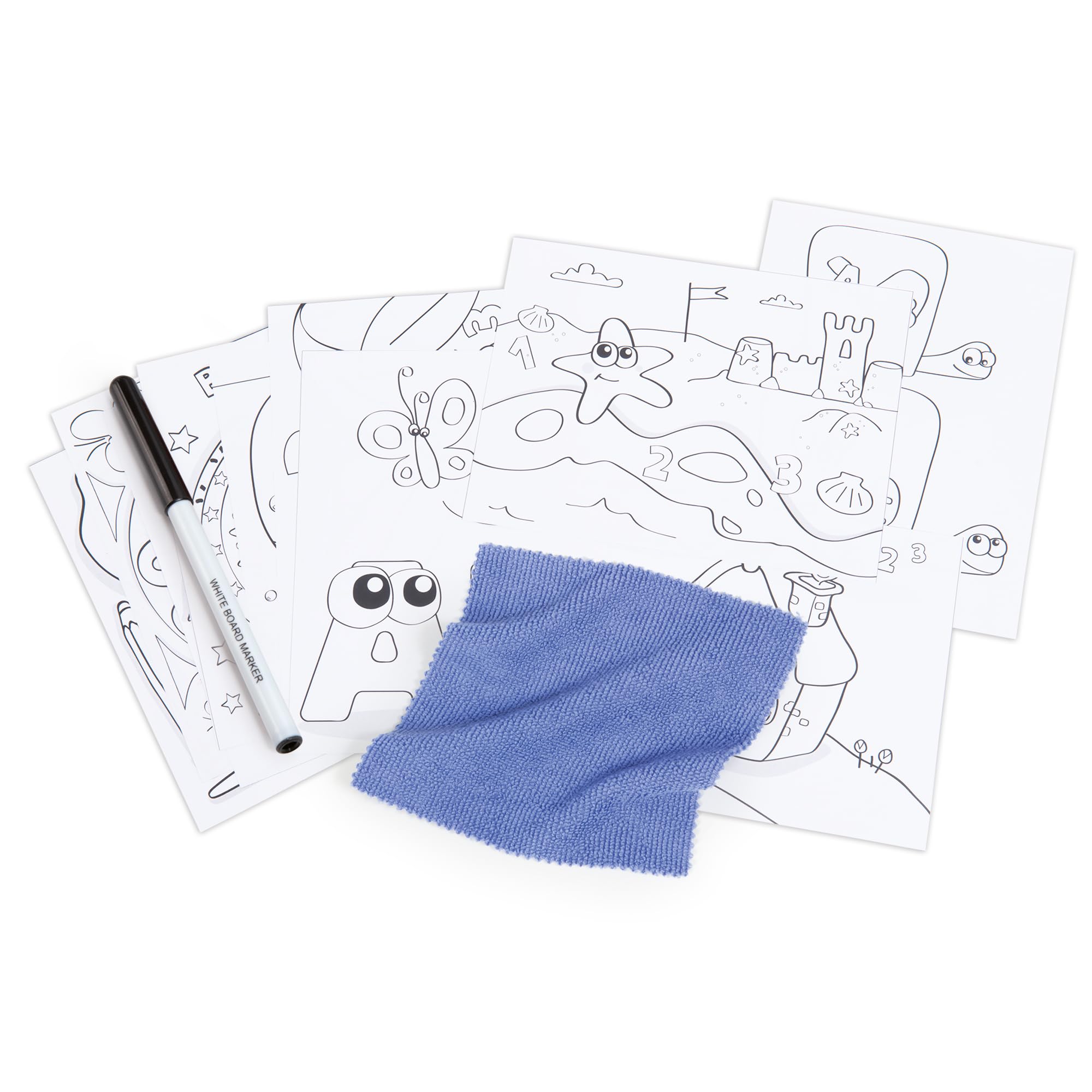 smoby-magisches-pult-kinderschreibtisch-mit-schublade image 5