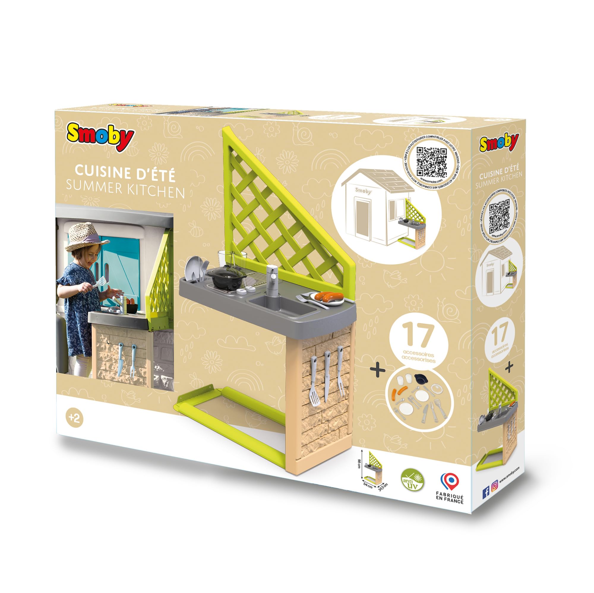 smoby-life-sommerk-che-spielhaus-zubeh-r-17-teile image 7