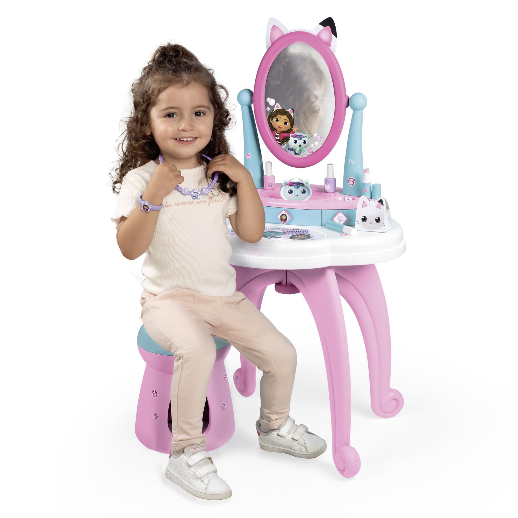 smoby-gabby-s-dollhouse-frisiersalon-mit-spiegel-ab-3-j image 7