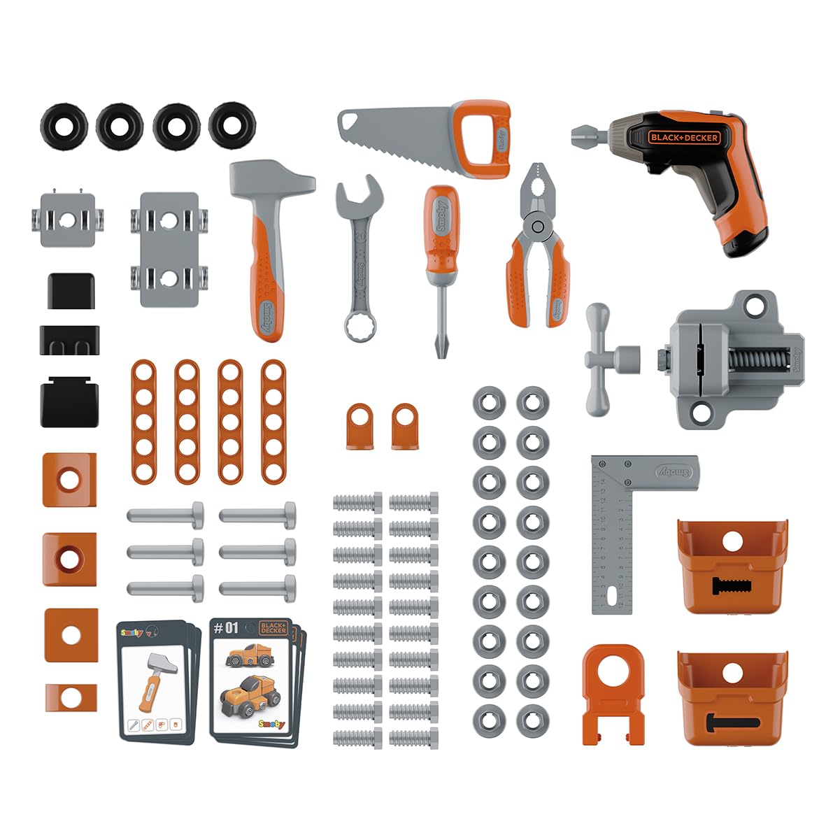 smoby-black-decker-pro-werkbank-79-teile-ab-3-jahren image 2