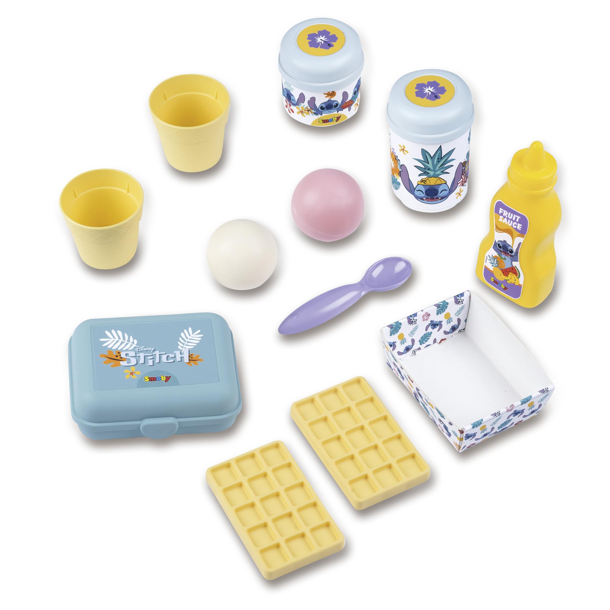 smoby-stitch-strandbar-eis-waffel-set-12-tlg-ab-3-jahre image 3