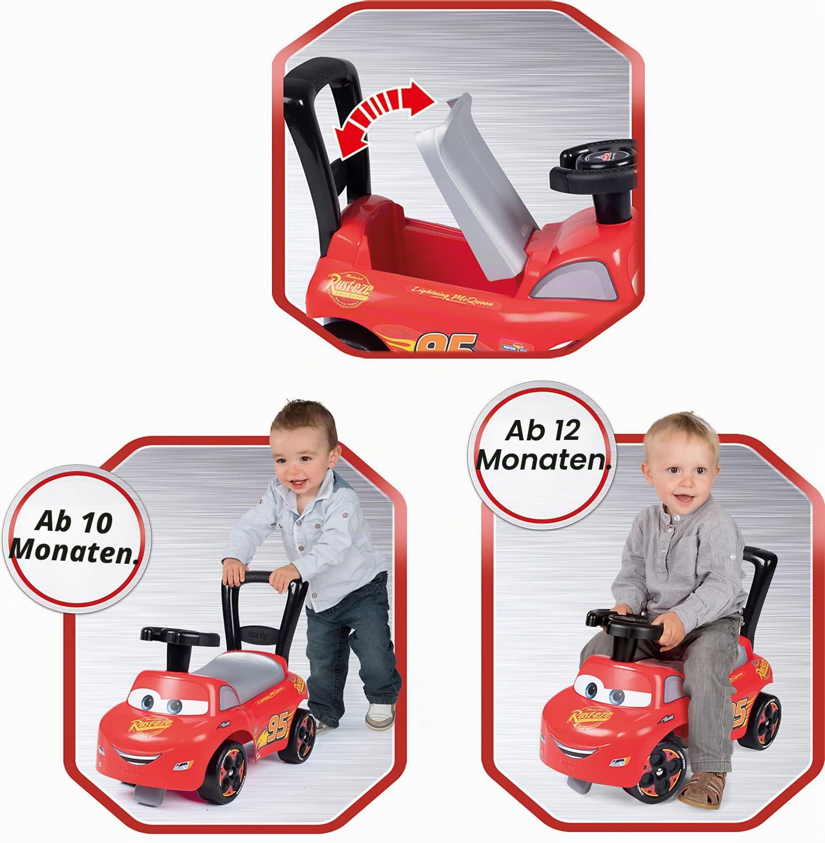 smoby-disney-cars-rutschauto-mit-staufach-ab-10-monate image 5