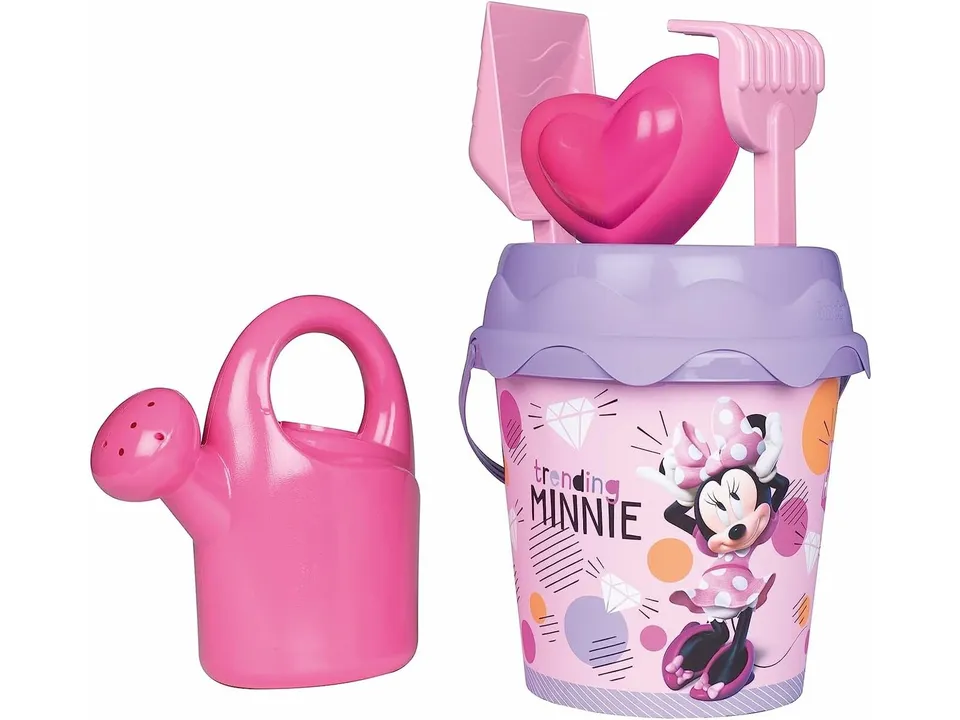 smoby-disney-minnie-mouse-strandeimer-set-17cm-6-tlg image 1