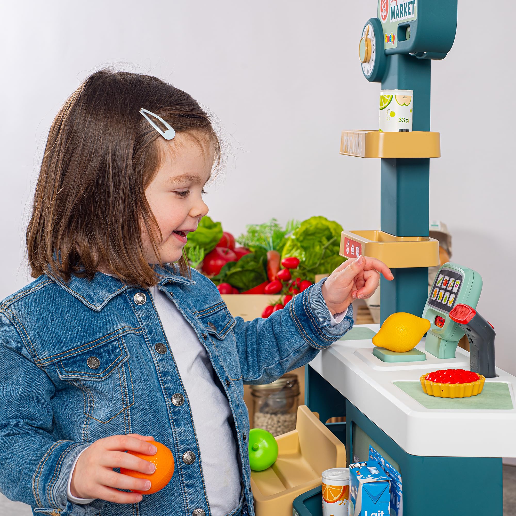 smoby-supermarkt-spielzeug-mit-einkaufswagen-f-r-kinder image 6