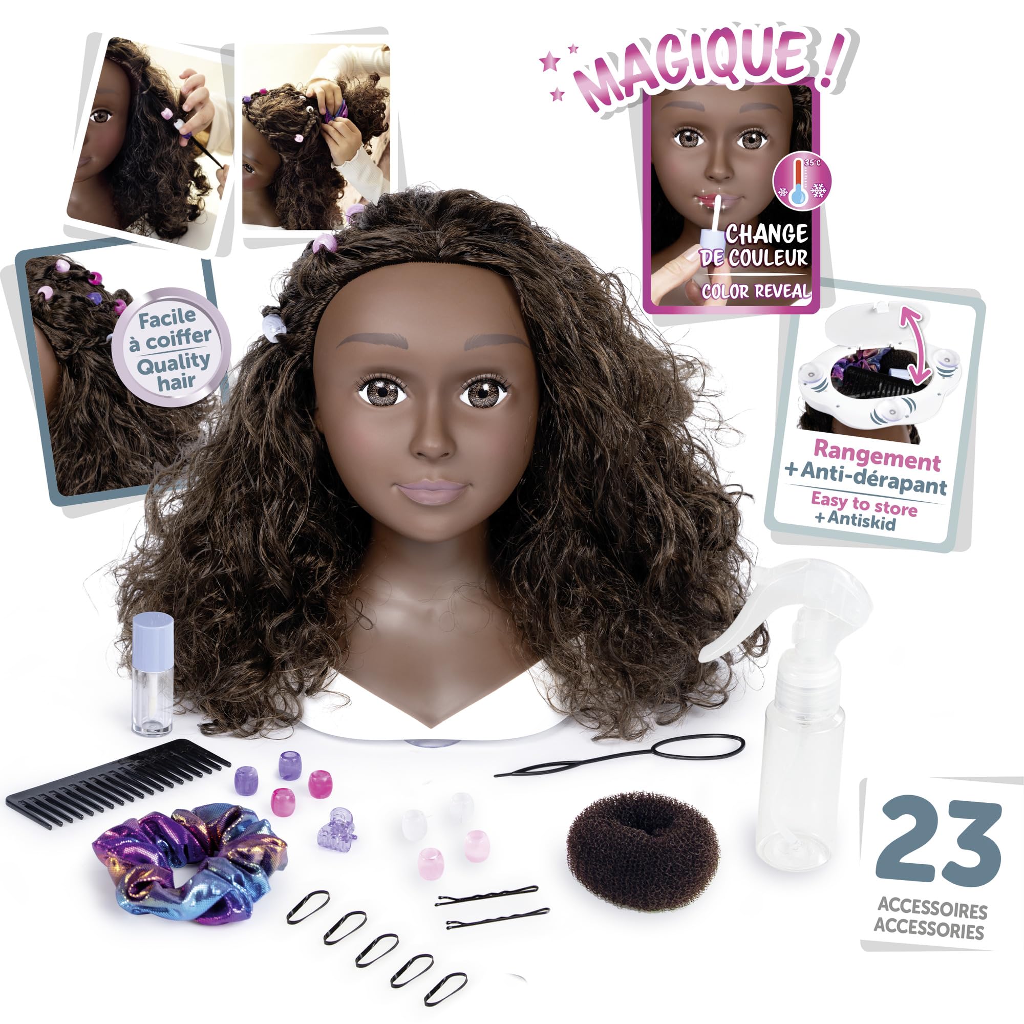 smoby-my-beauty-frisierkopf-afro-puppenkopf-mit-23-zubeh-r image 2