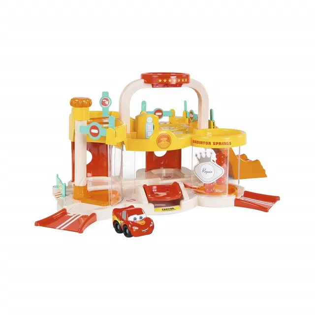 smoby-disney-cars-vroom-planet-garage-parkgarage-mcqueen image 1