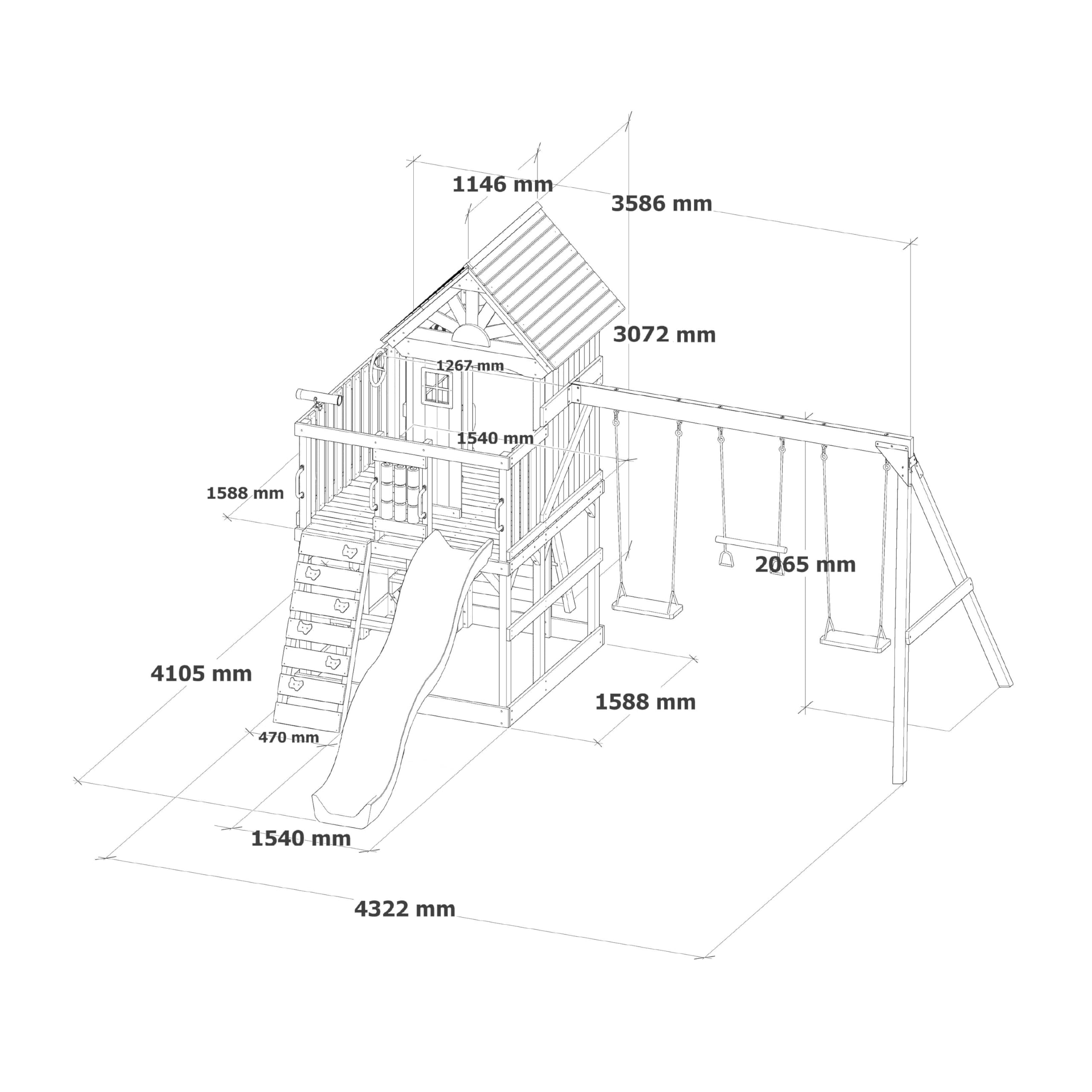 axi-jack-spielturm-holz-pastellblau-rutsche-trapez-220-cm image 4