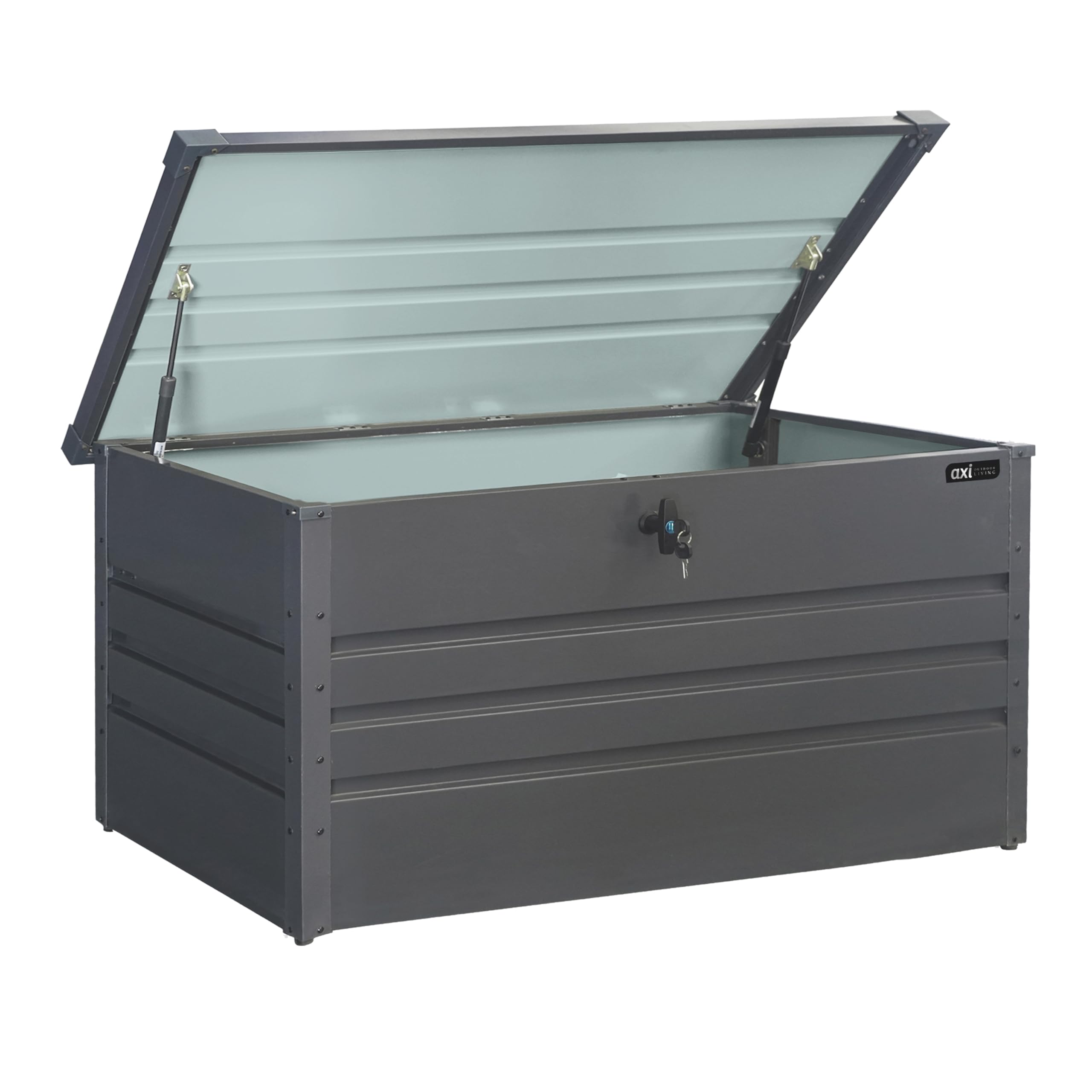 axi-miles-classic-gartenbox-metall-anthrazit-370-l-132-cm image 2