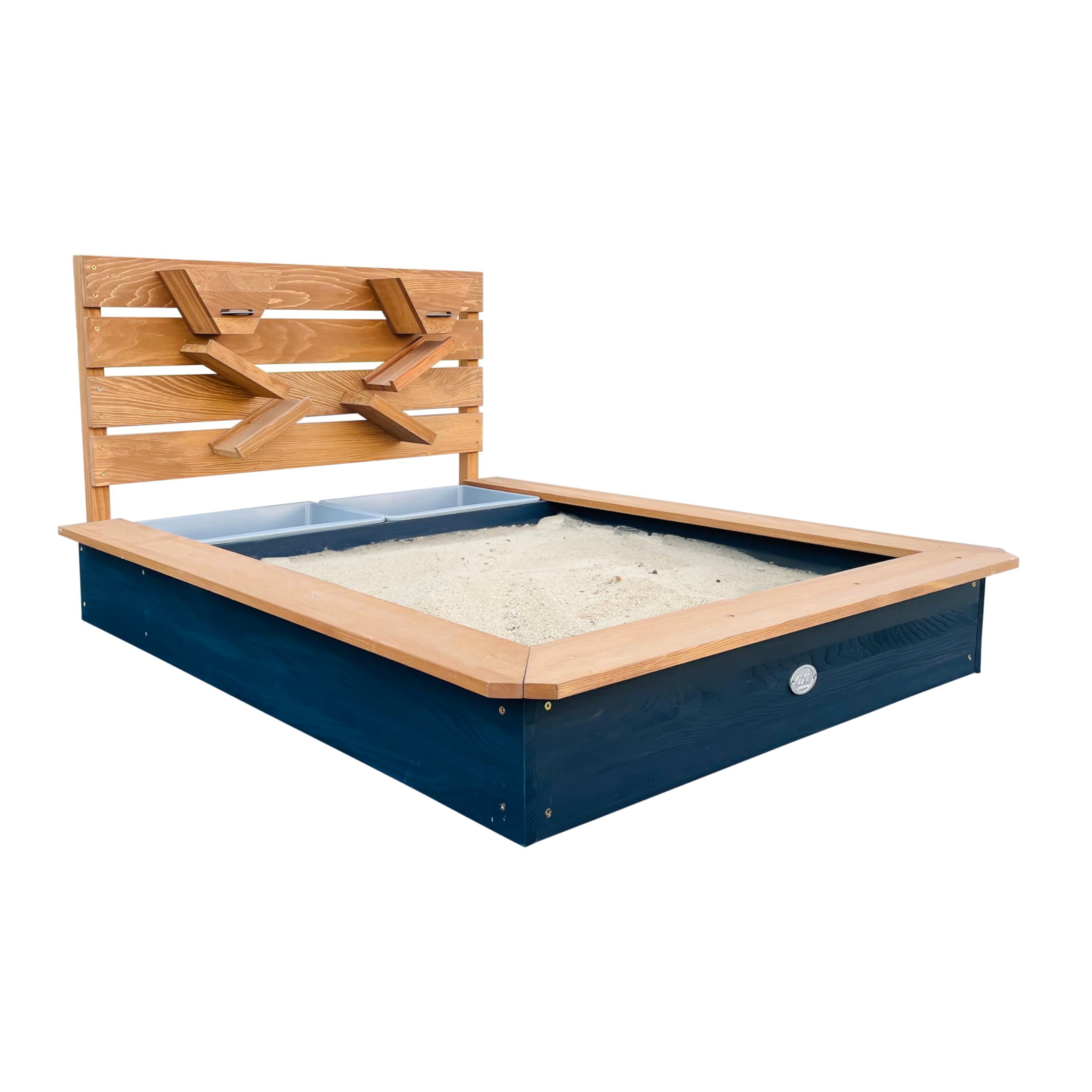 axi-lina-sandkasten-holz-spielwand-sitzbank-anthrazit-braun image 5