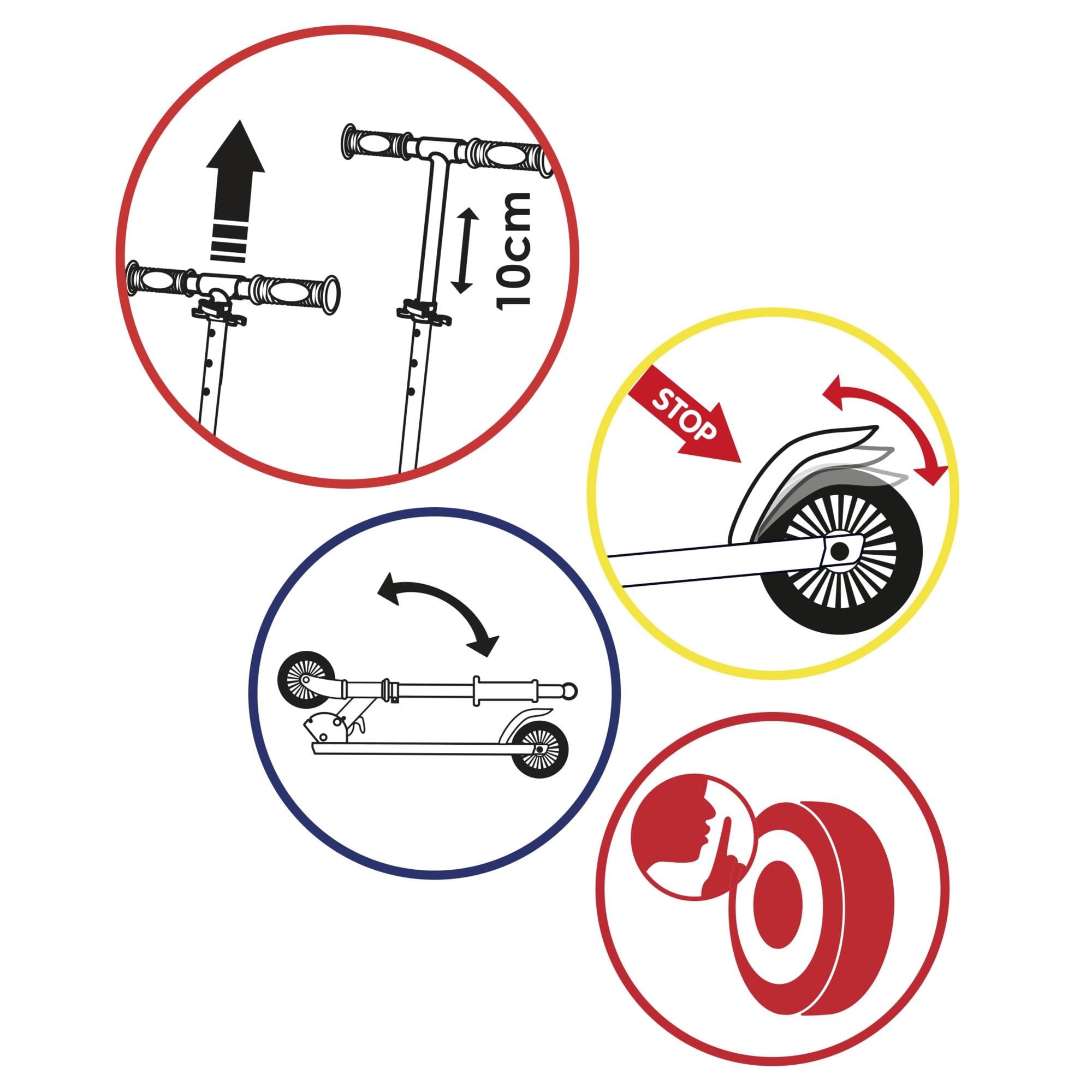 smoby-disney-cars-klapproller-scooter-2-r-drig-verstellbar image 5