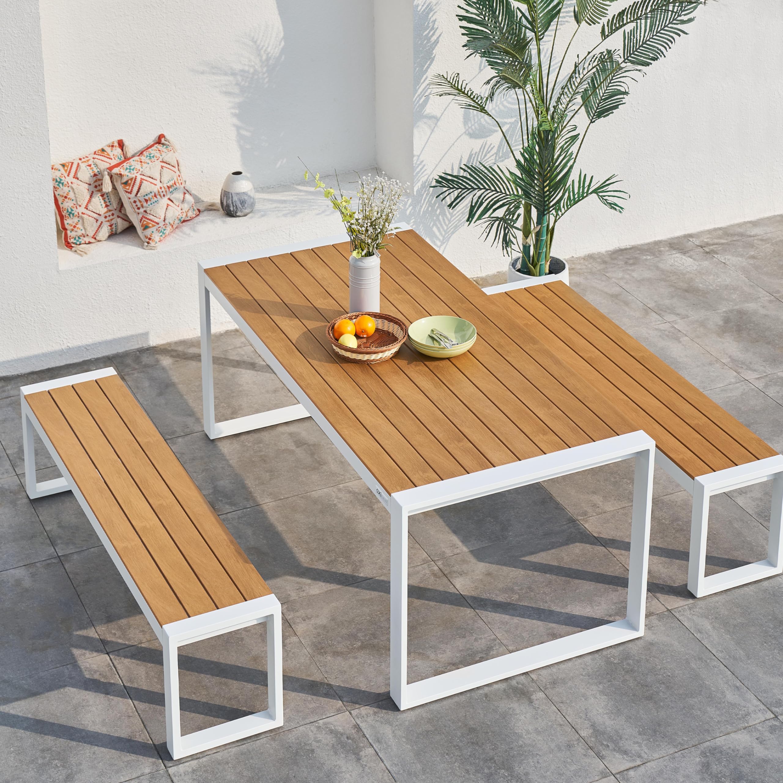 axi-tony-gartenset-wei-braun-6-personen-polywood image 6