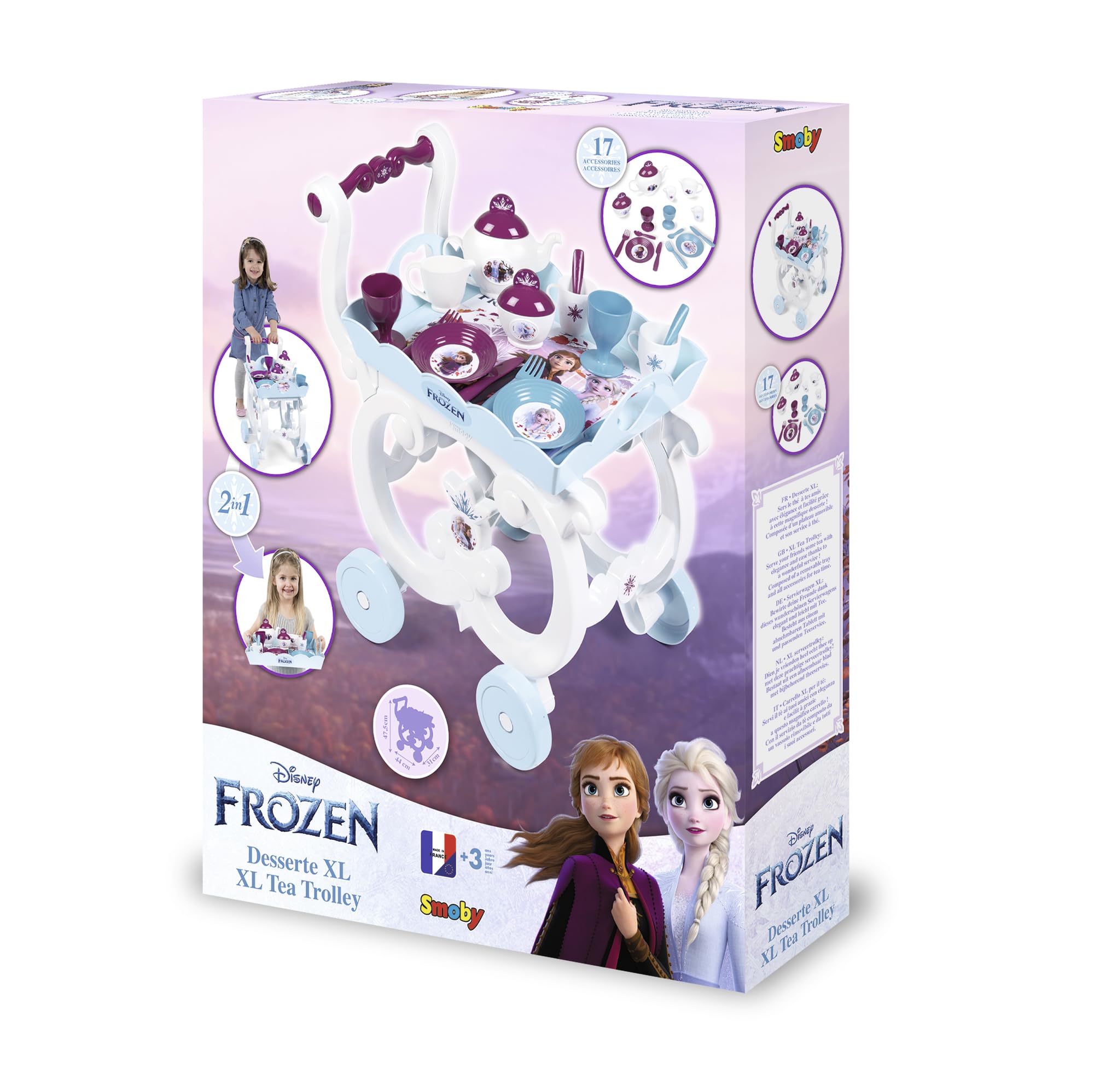 smoby-disney-frozen-servierwagen-teeservice-spielgeschirr image 4