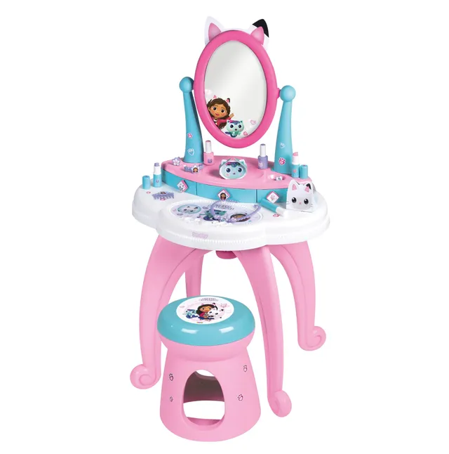smoby-gabby-s-dollhouse-frisiersalon-mit-spiegel-ab-3-j image 1