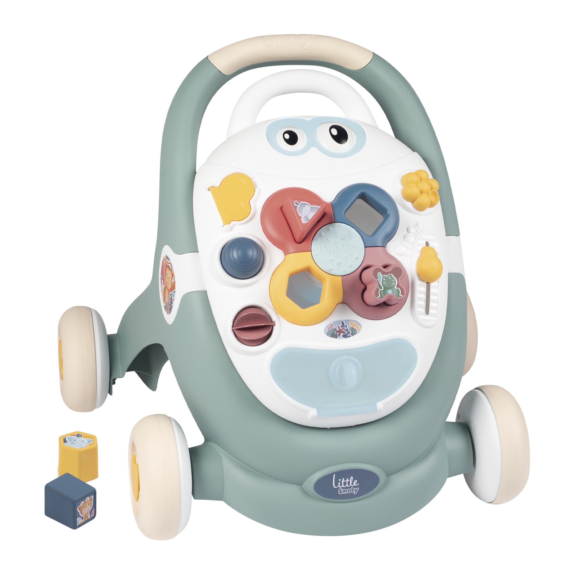 smoby-little-smoby-lauflernwagen-3-in-1-ab-1-jahr-mit-board image 1