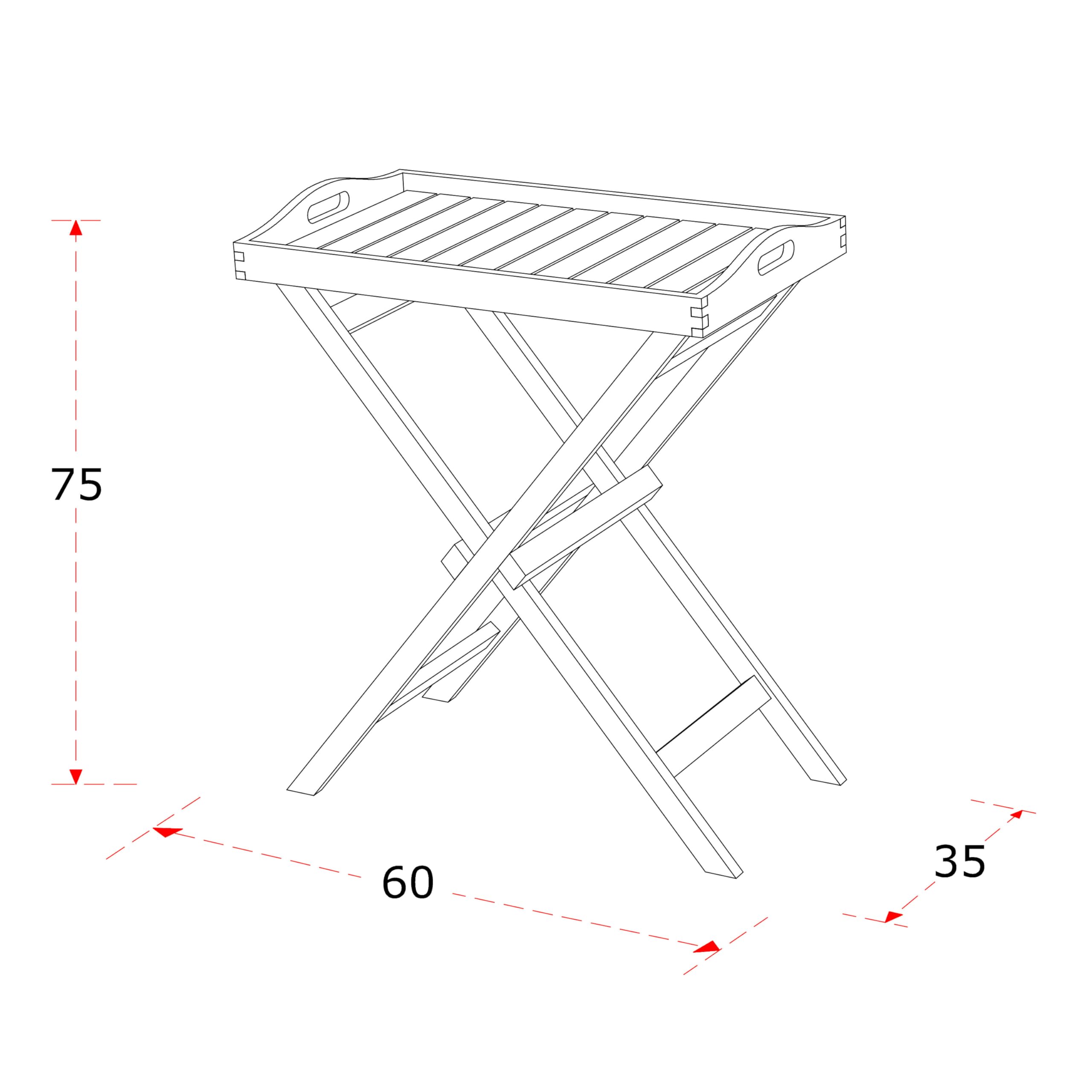 axi-classic-lora-beistelltisch-teak-klappbar-mit-tablett image 4