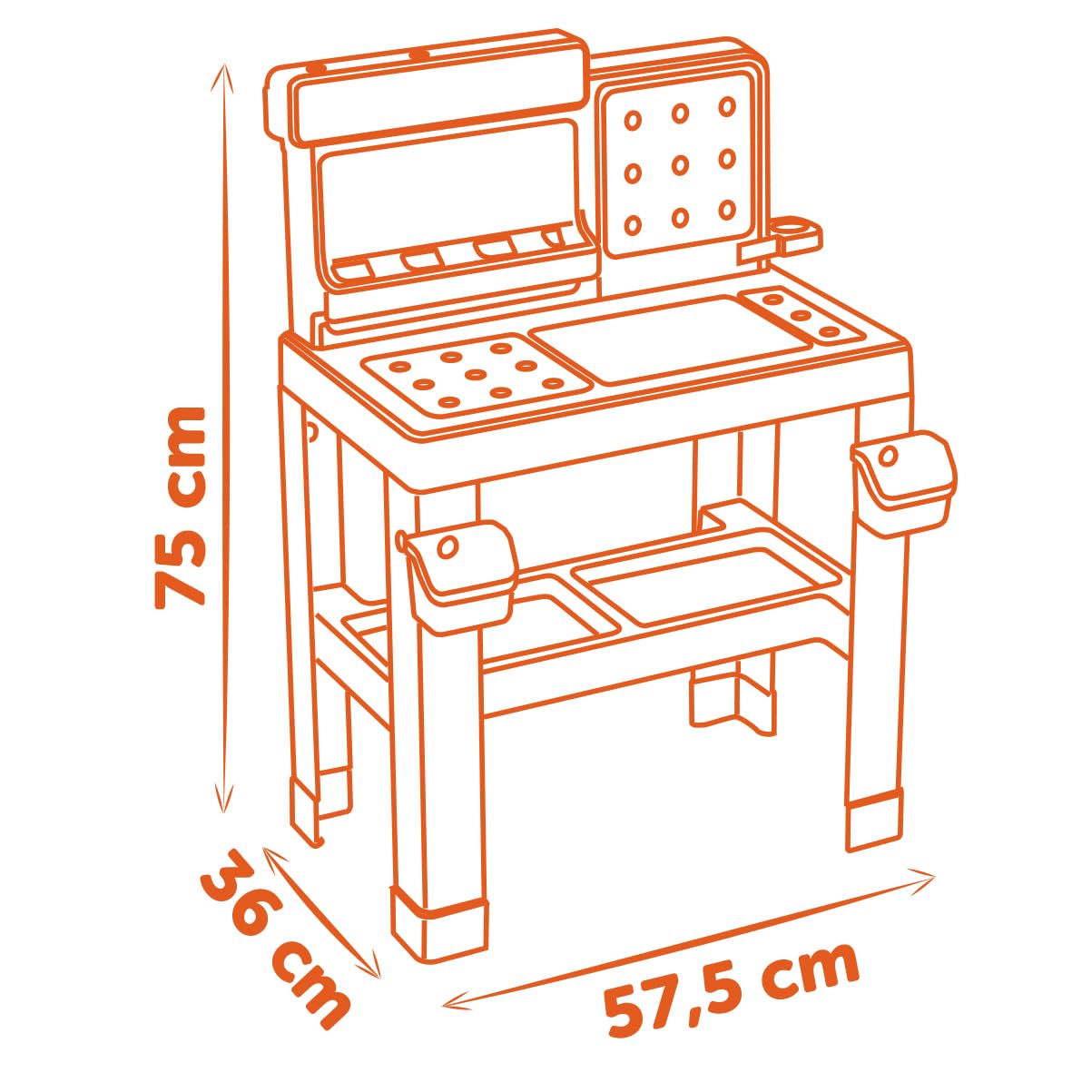 smoby-black-decker-pro-werkbank-79-teile-ab-3-jahren image 4