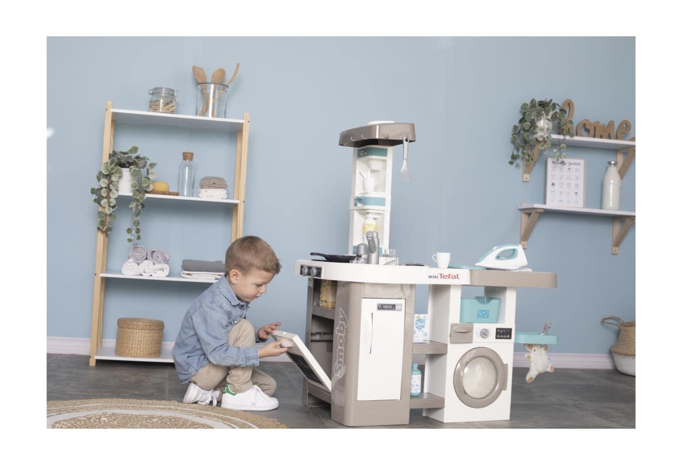 smoby-tefal-studio-bubble-xl-spielk-che-mit-waschmaschine image 7