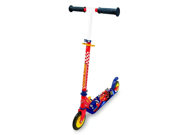 smoby-disney-cars-roller-scooter-2-r-der-klappbar-ab-5-jahre image 1