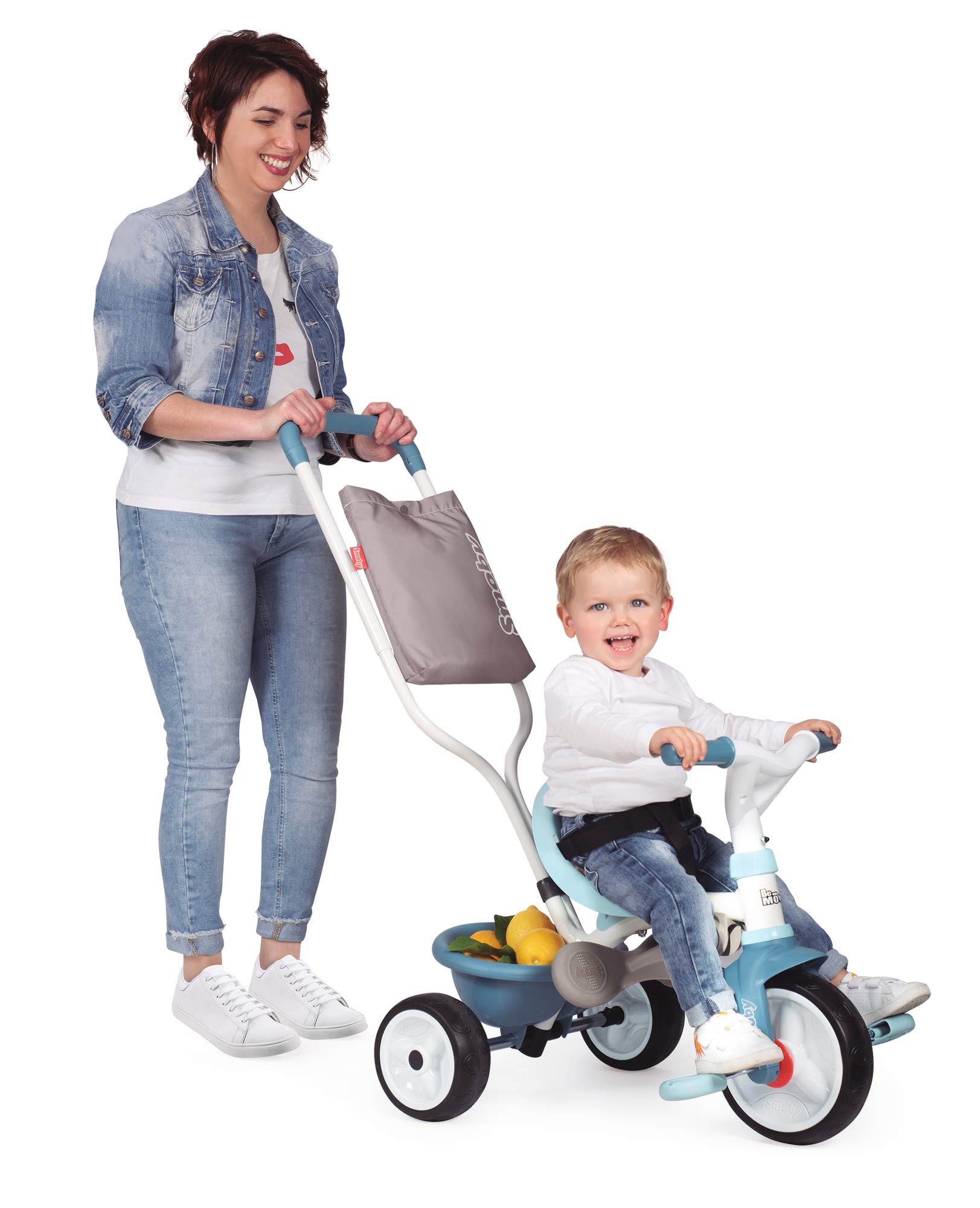 smoby-be-move-komfort-kinderdreirad-blau-mit-schubstange image 3